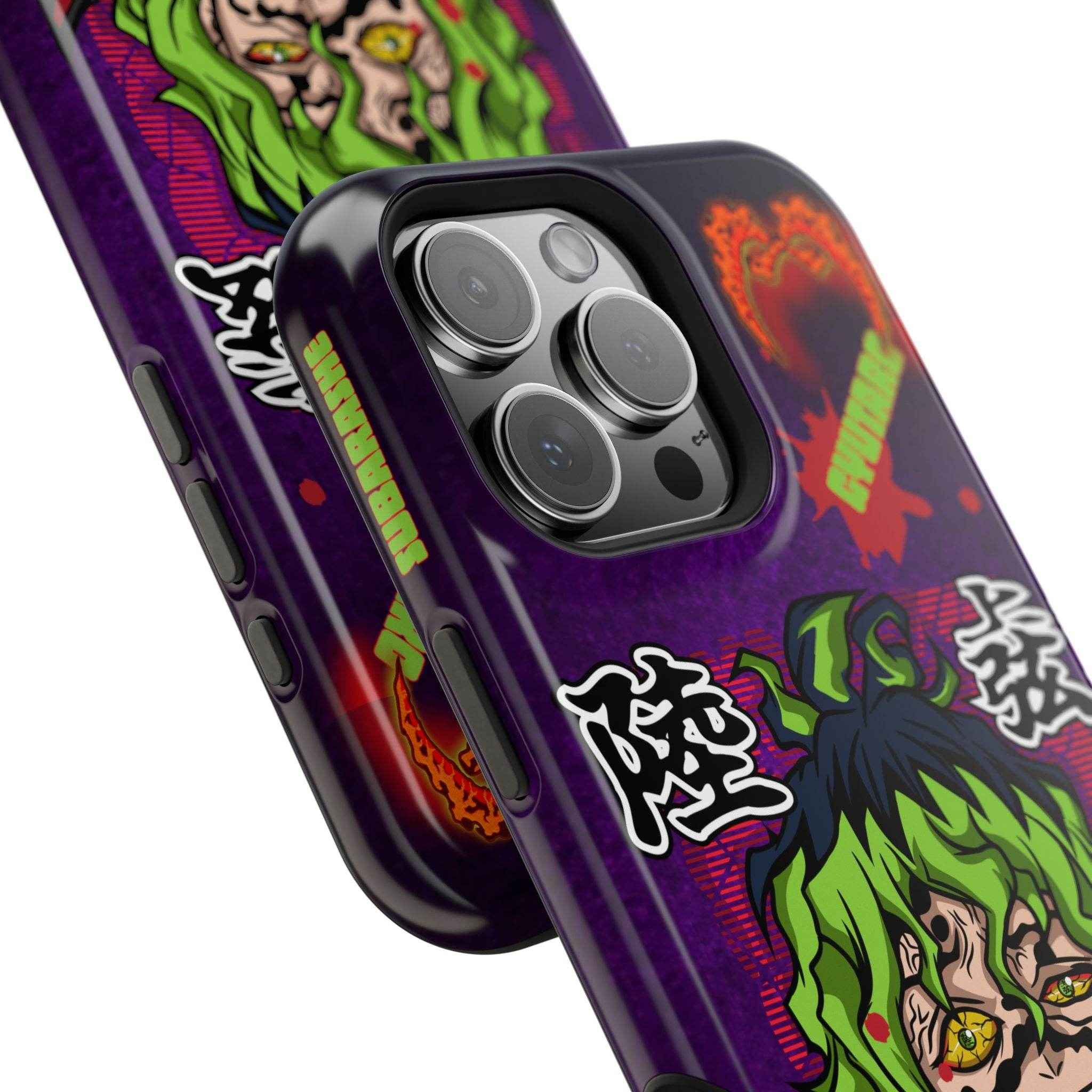 Legendary Gyutaro Magnetic Phone Cases, Unique Phone Protection, Stylish Gift for Fans, Vibrant Artwork, Geek Accessories - SUBARASHE