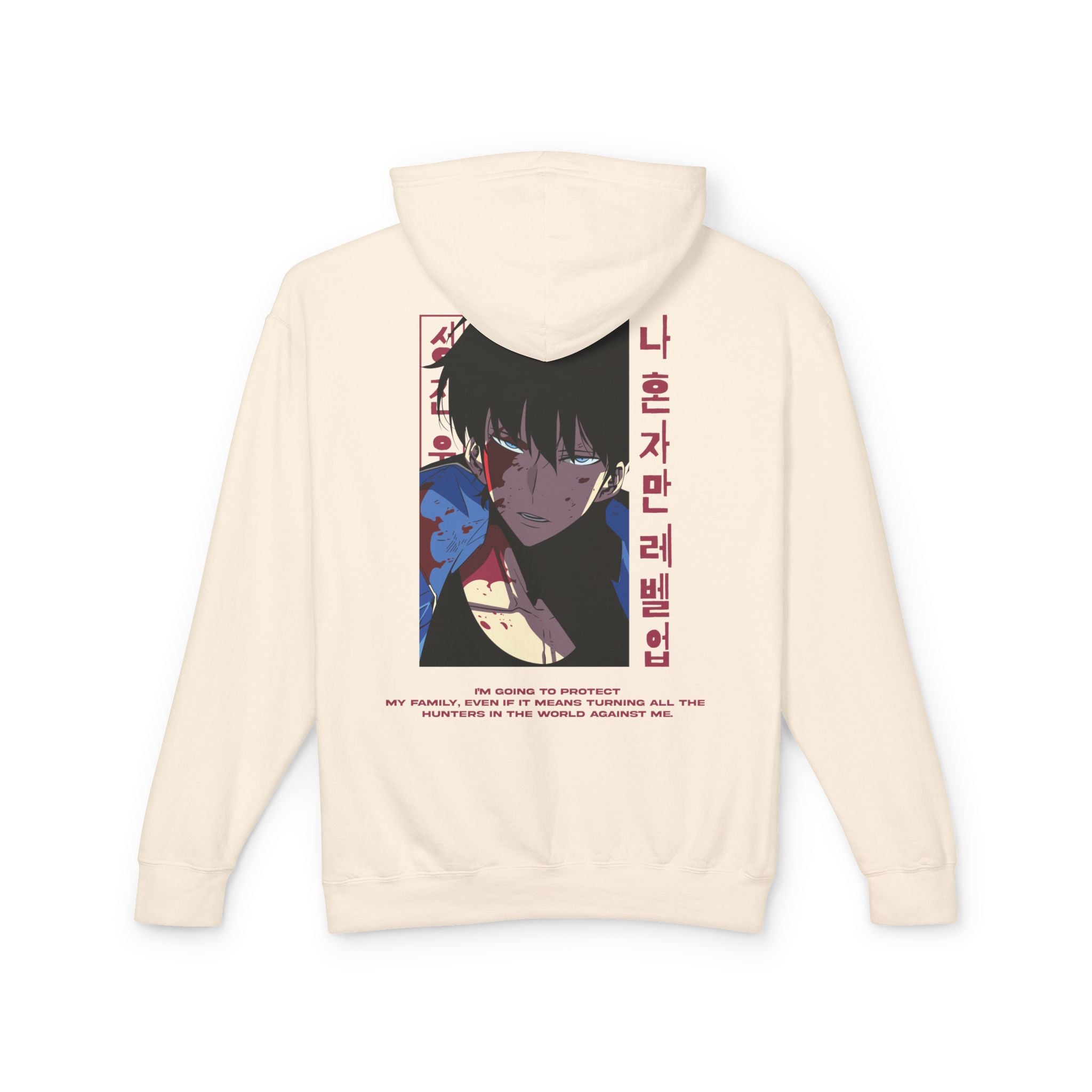 Cool Unisex Lightweight Hooded Sweatshirt, Casual Hoodie, Anime Apparel, Cozy Gift, Streetwear Fashion