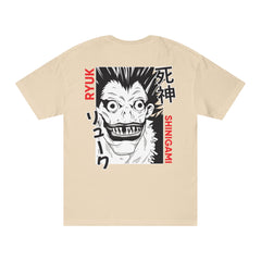 Death Note Unisex Classic Tee, Anime T-Shirt, Manga Apparel, Gift for Fans, Ryuk Shinigami Shirt, Casual Streetwear