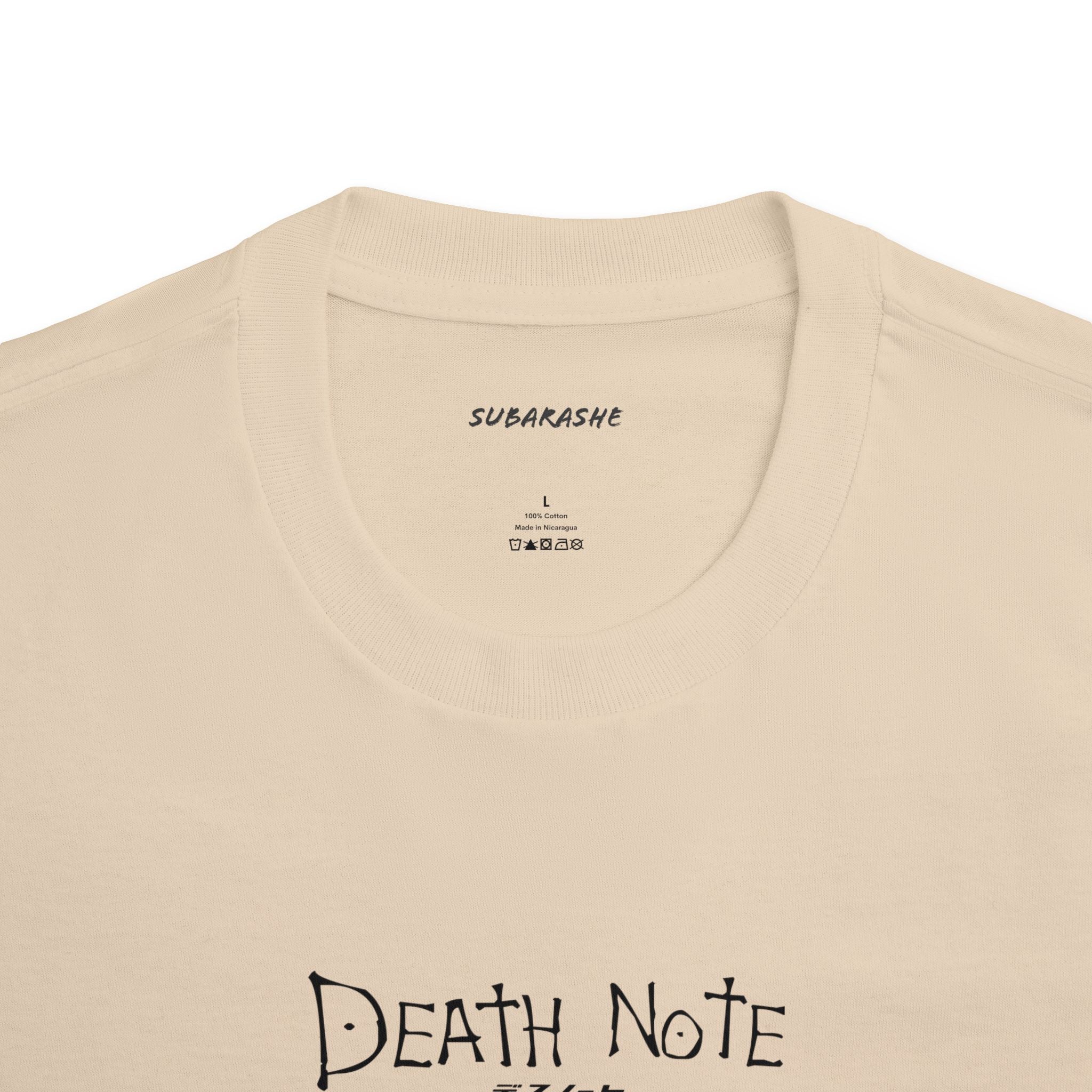 Death Note Unisex Classic Tee, Anime T-Shirt, Manga Apparel, Gift for Fans, Ryuk Shinigami Shirt, Casual Streetwear