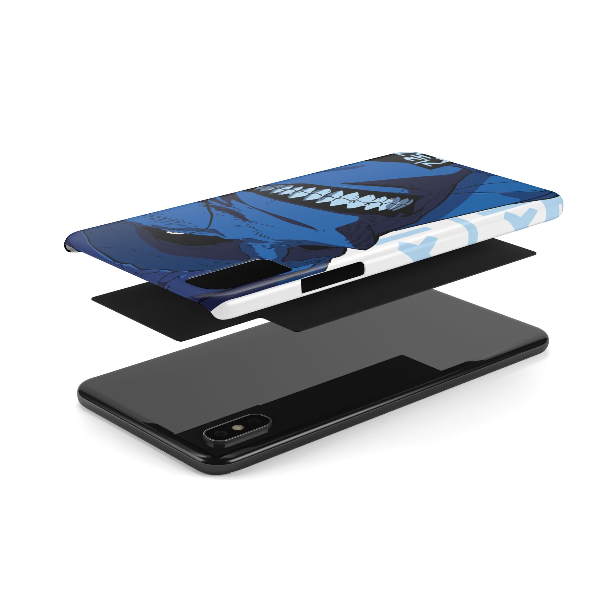 Bold Anime Slim Phone Cases, Edgy Phone Covers, Unique Gifts for Gamers, Pop Culture Accessories, Trendy Mobile Case