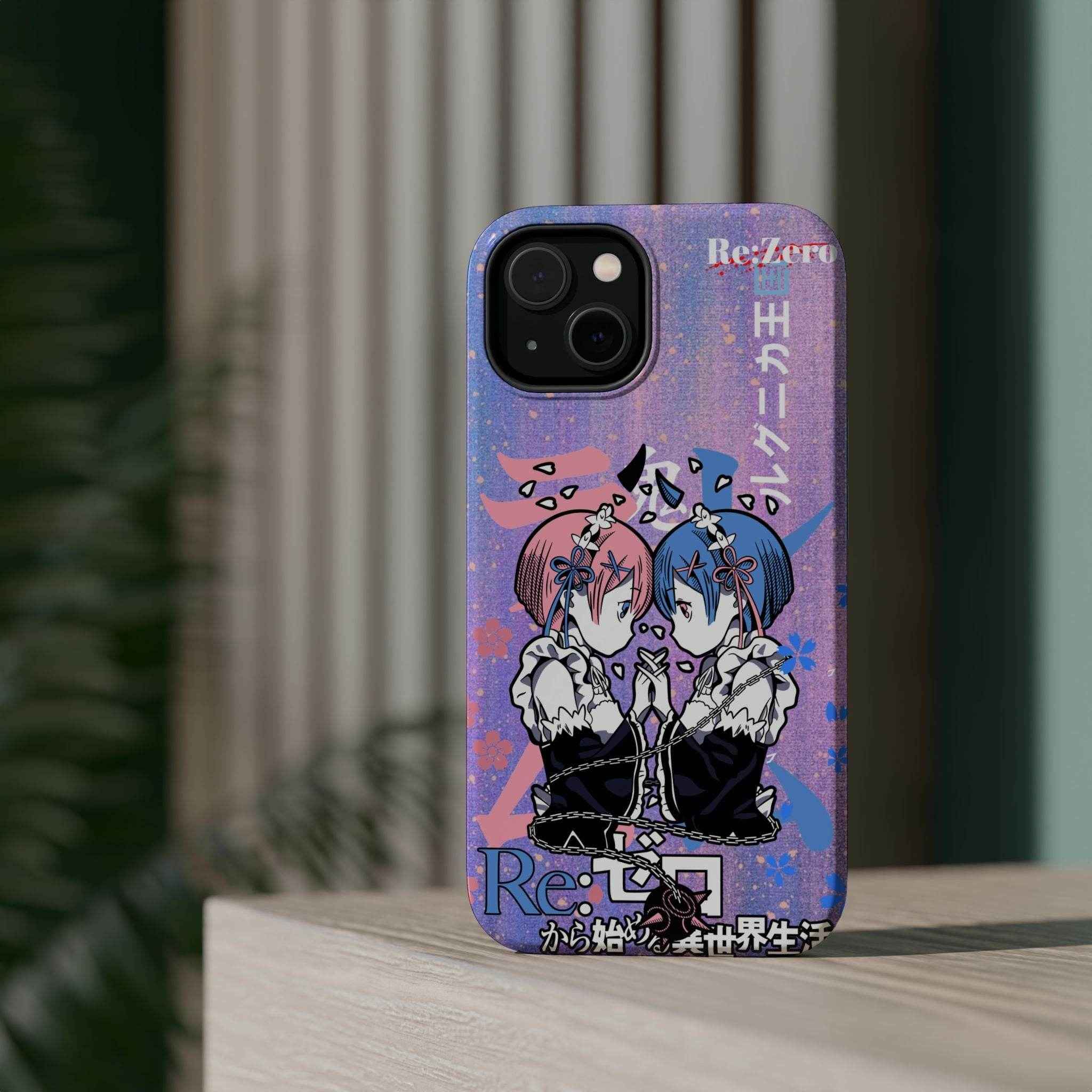 Legendary Anime Magnetic Tough Cases - Stylish Anime Phone Covers for RE:ZERO, Durable Protection - SUBARASHE