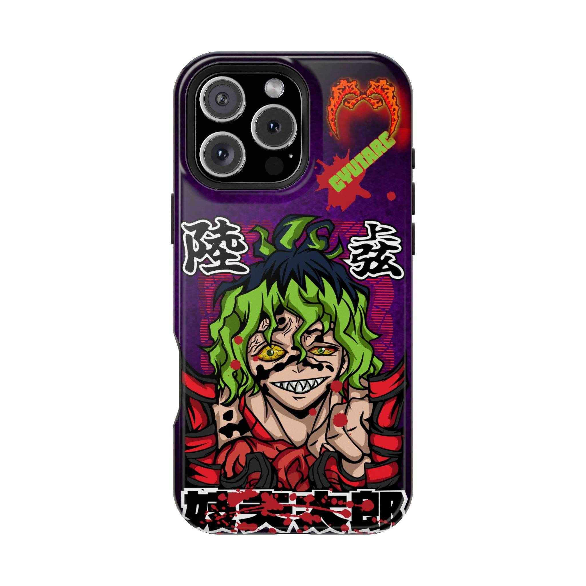Legendary Gyutaro Magnetic Phone Cases, Unique Phone Protection, Stylish Gift for Fans, Vibrant Artwork, Geek Accessories - SUBARASHE