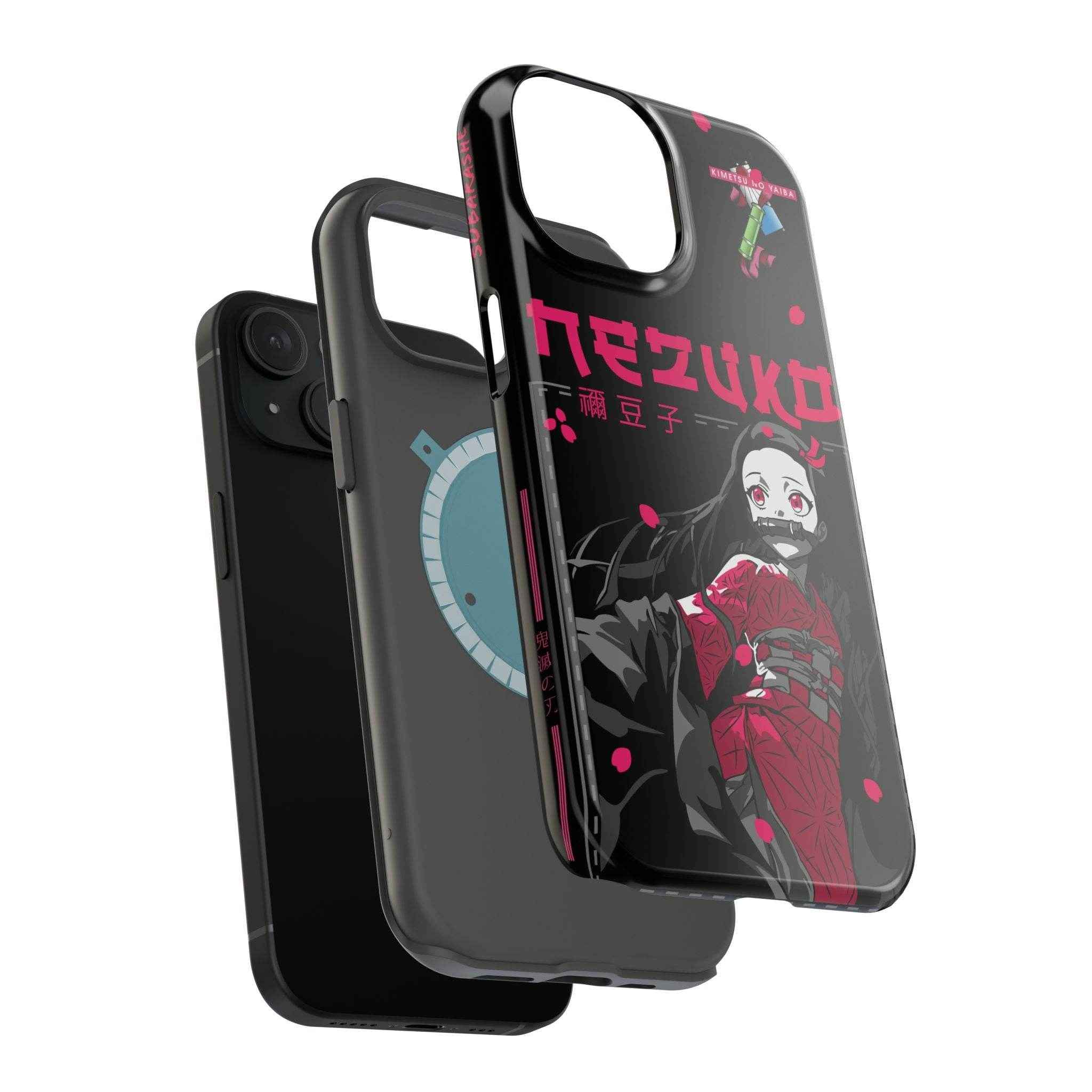 Legendary Nezuko Character Phone Case, Magnetic Tough Cases Protection - SUBARASHE
