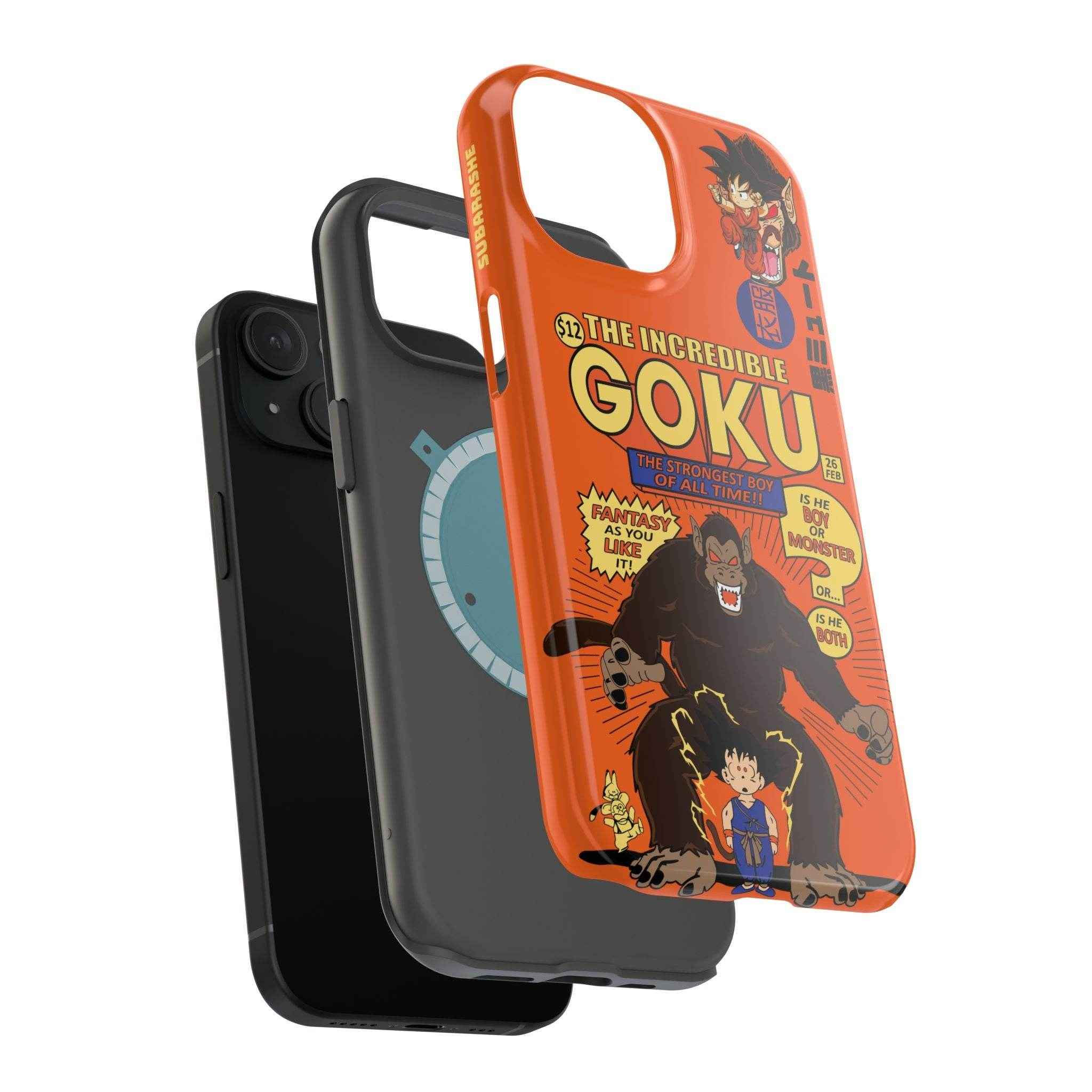 Super Legendary Anime Magnetic Tough Case, Superhero Phone Cover, Unique Cellphone Case - SUBARASHE