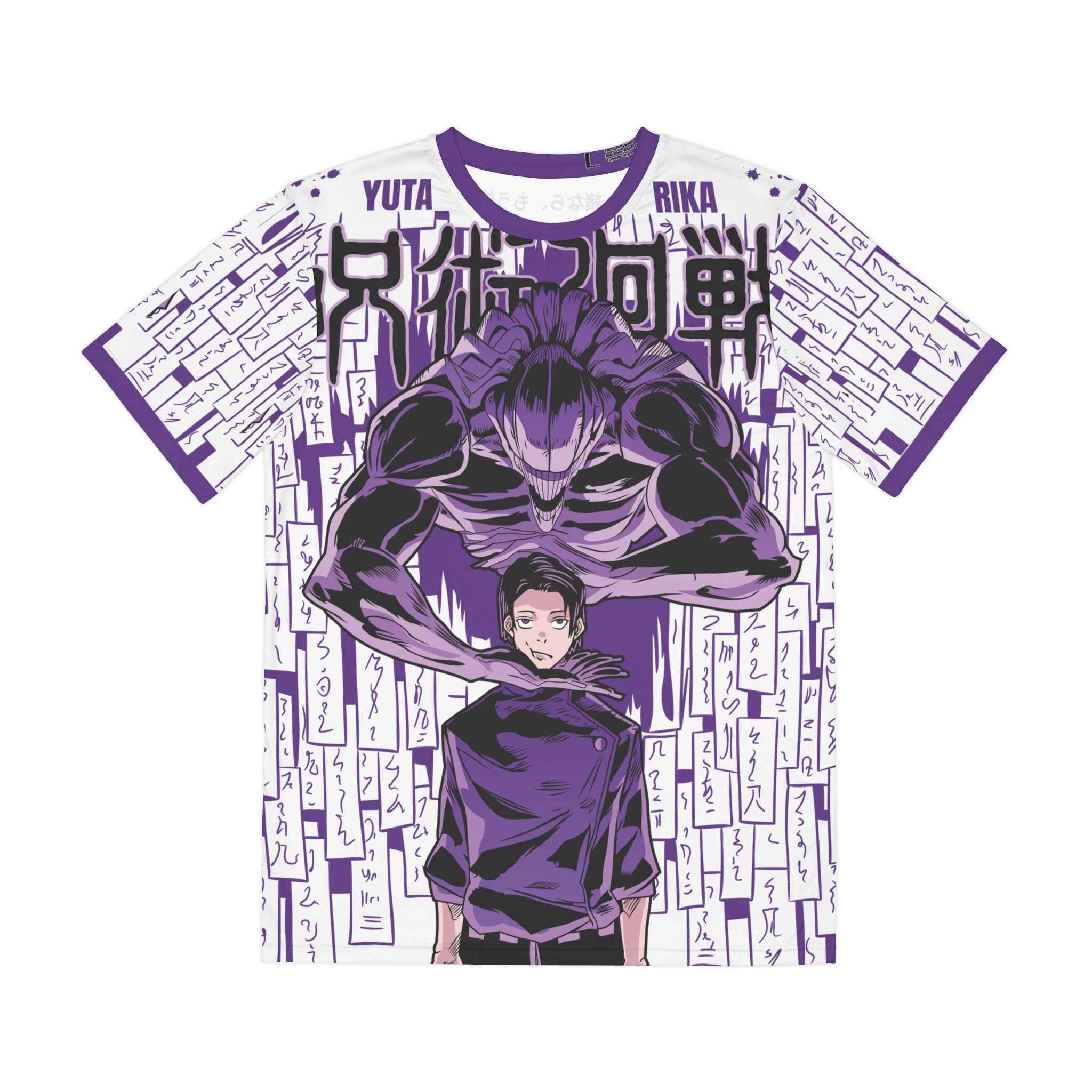 Legendary YUTA Anime Graphic Tee - 100% Polyester for strength and durability - SUBARASHE