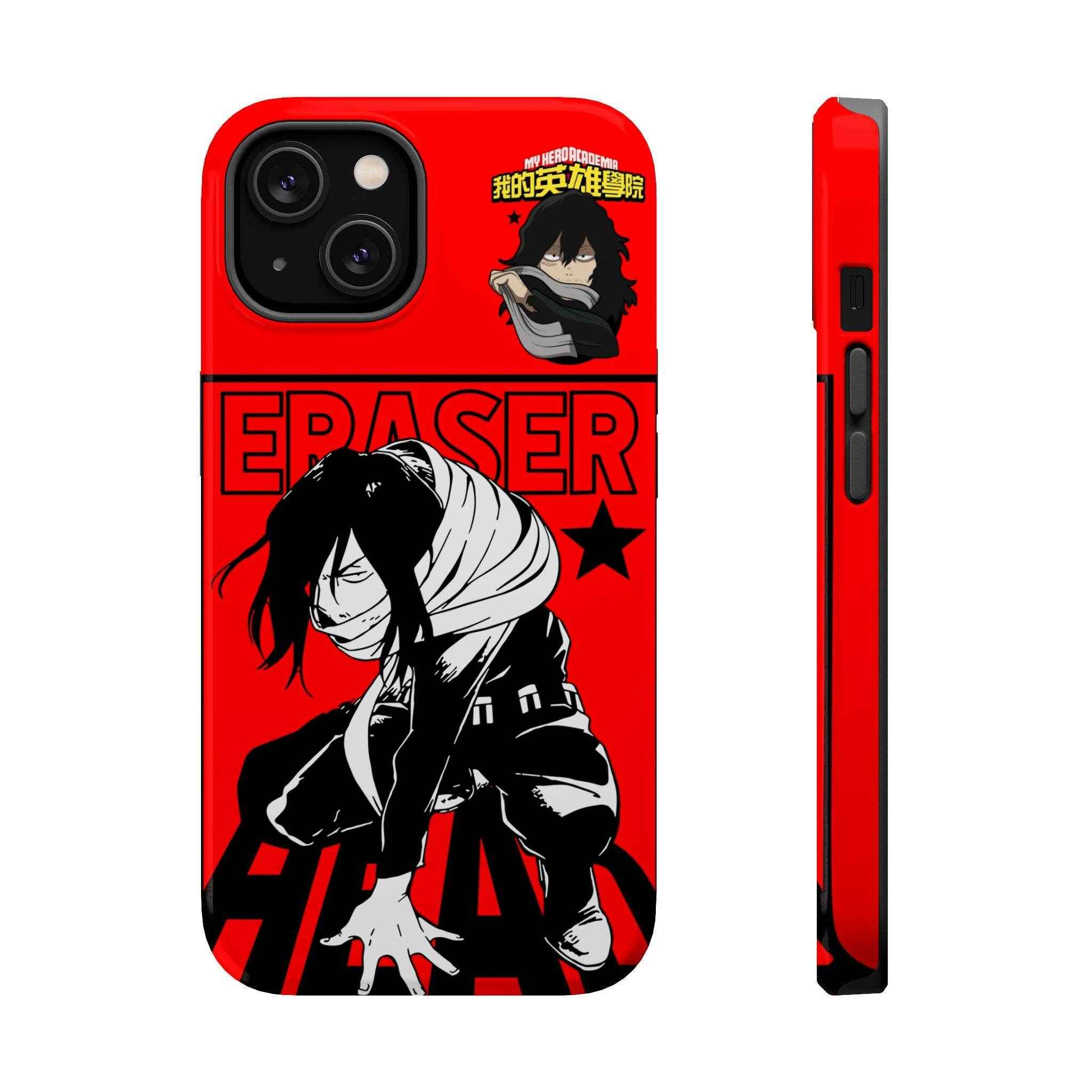 Legendary Eraser Head MagSafe Magnetic Phone Case for Anime Fans, Ultra Protections durable - SUBARASHE