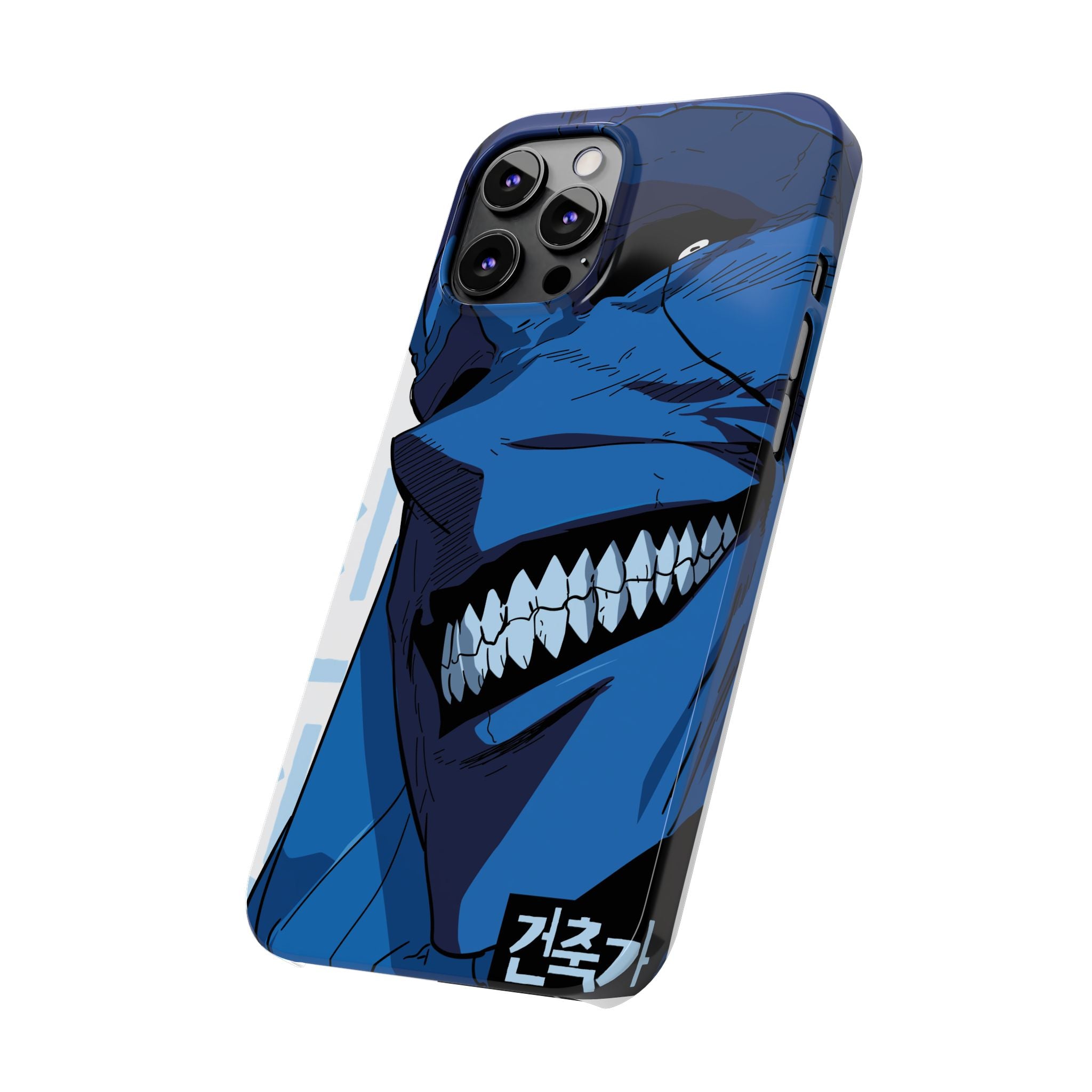 Bold Anime Slim Phone Cases, Edgy Phone Covers, Unique Gifts for Gamers, Pop Culture Accessories, Trendy Mobile Case