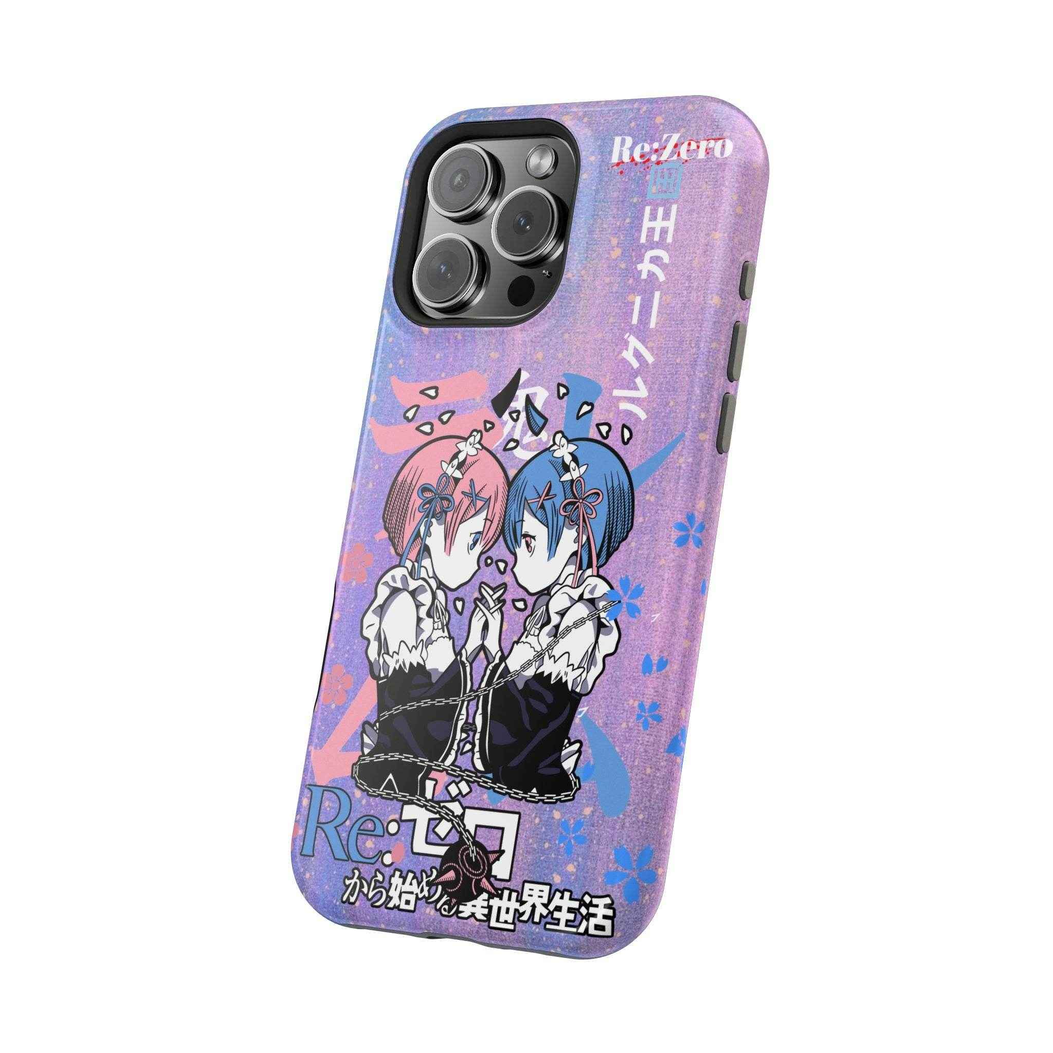 Legendary Anime Magnetic Tough Cases - Stylish Anime Phone Covers for RE:ZERO, Durable Protection - SUBARASHE