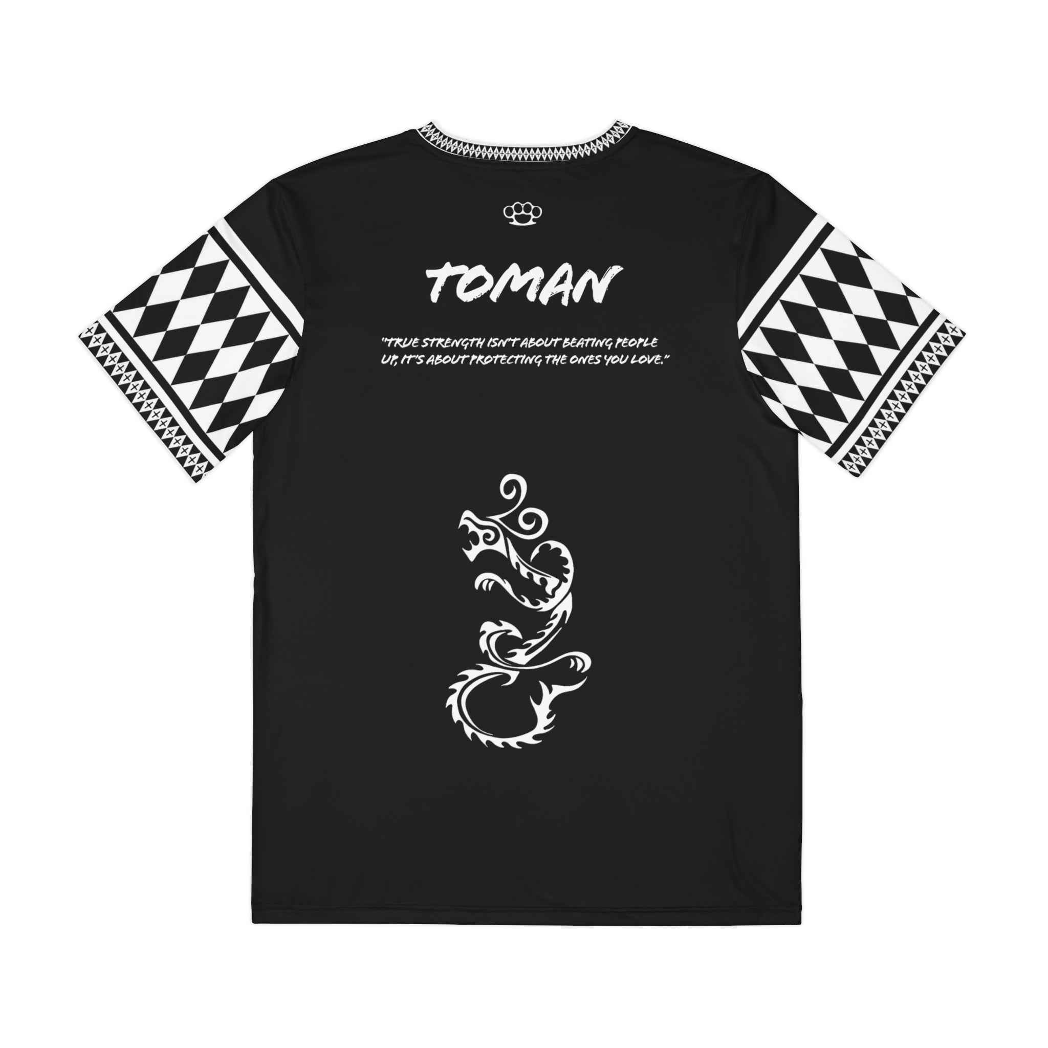 Legendary Anime-Inspired Men's 100% brushed Polyester Tee (AOP) - SUBARASHE
