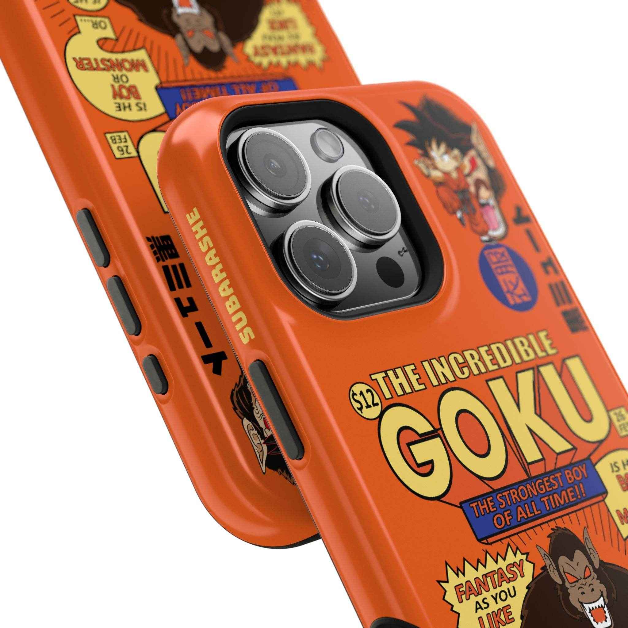 Super Legendary Anime Magnetic Tough Case, Superhero Phone Cover, Unique Cellphone Case - SUBARASHE