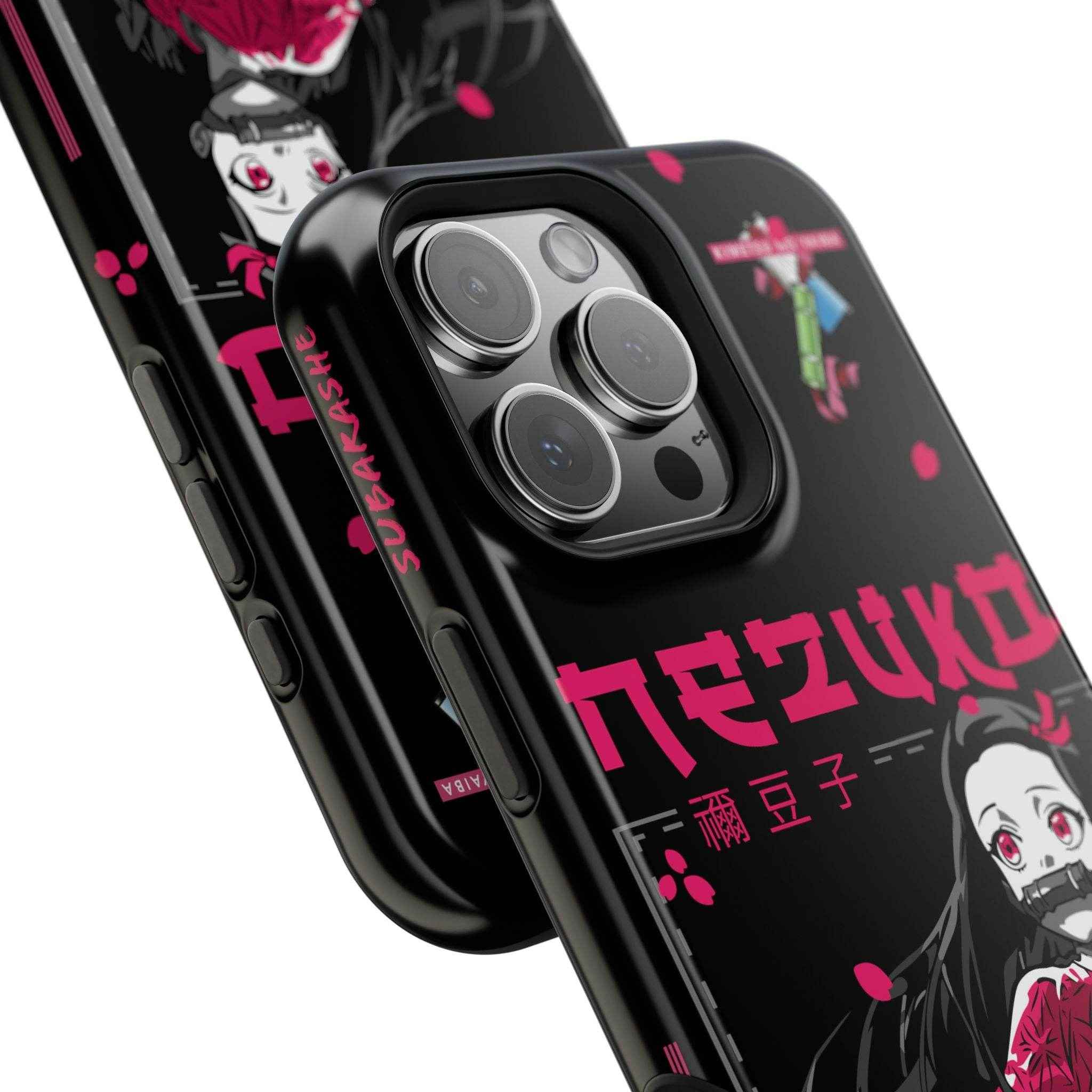 Legendary Nezuko Character Phone Case, Magnetic Tough Cases Protection - SUBARASHE