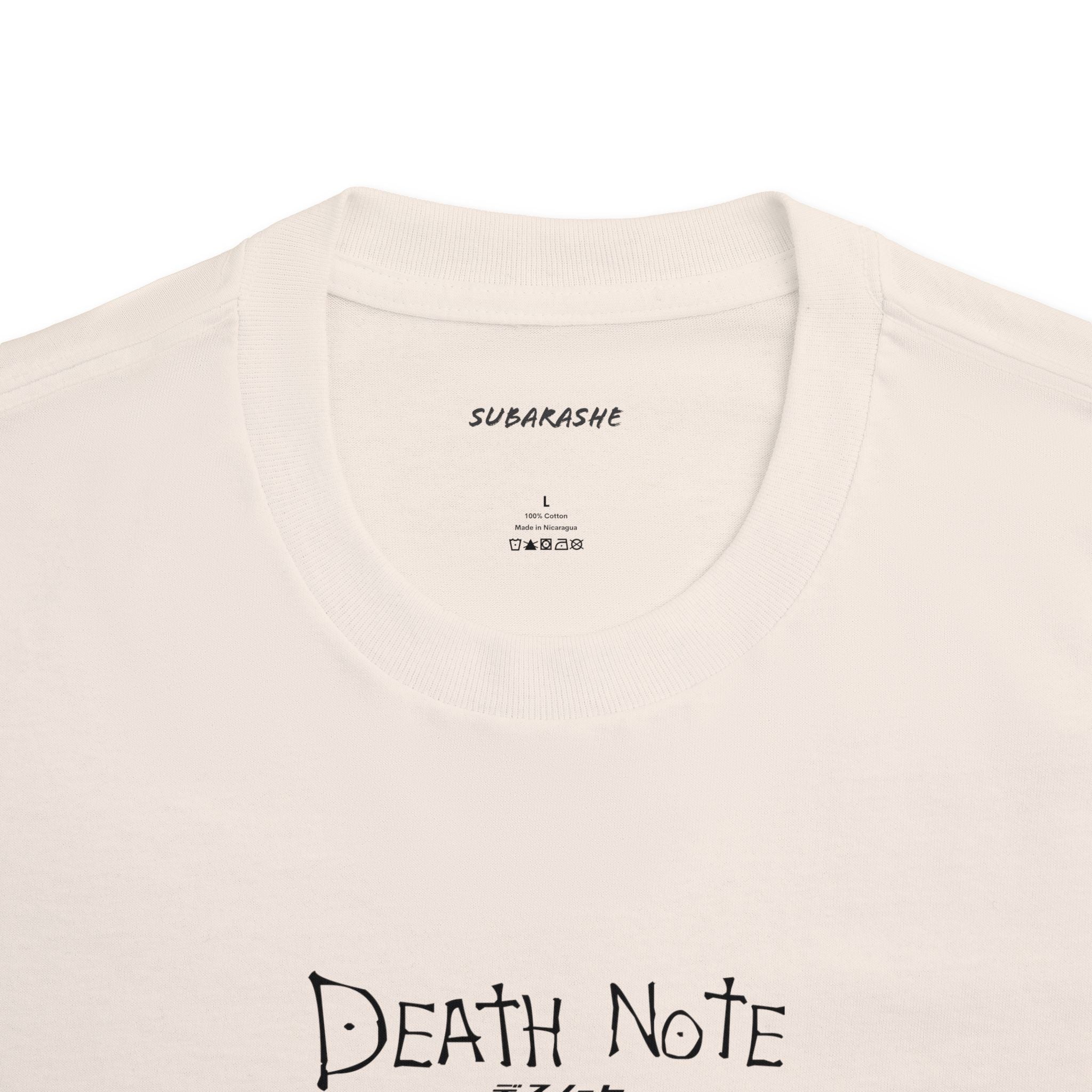 Death Note Unisex Classic Tee, Anime T-Shirt, Manga Apparel, Gift for Fans, Ryuk Shinigami Shirt, Casual Streetwear
