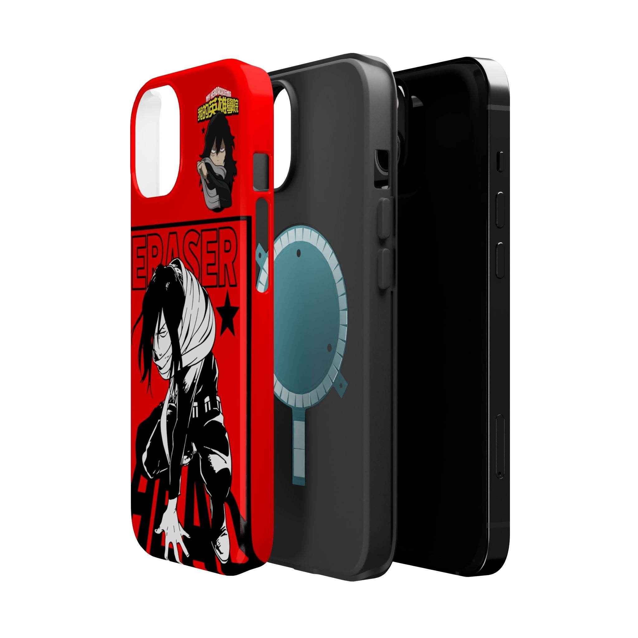 Legendary Eraser Head MagSafe Magnetic Phone Case for Anime Fans, Ultra Protections durable - SUBARASHE