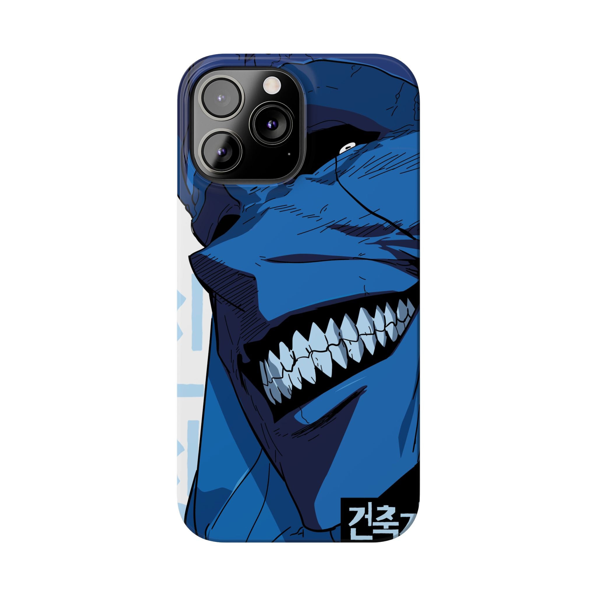 Bold Anime Slim Phone Cases, Edgy Phone Covers, Unique Gifts for Gamers, Pop Culture Accessories, Trendy Mobile Case