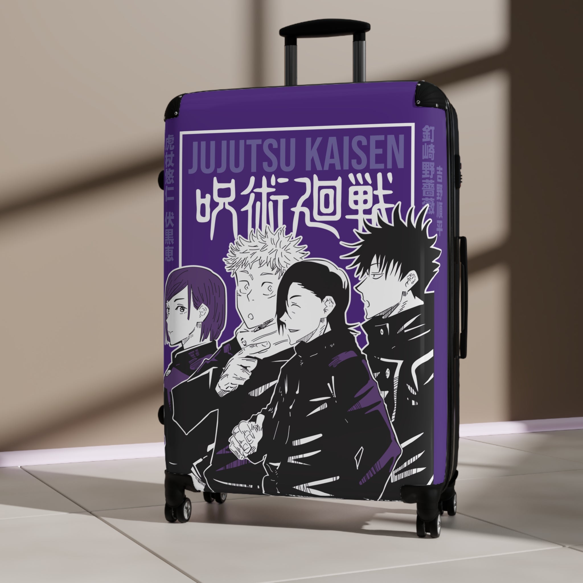 Anime-Inspired Suitcase - Stylish Carry-On Luggage for Fans, Travel Gear for Jujutsu Kaisen Lovers, Unique Travel Bag, Cosplay [...]