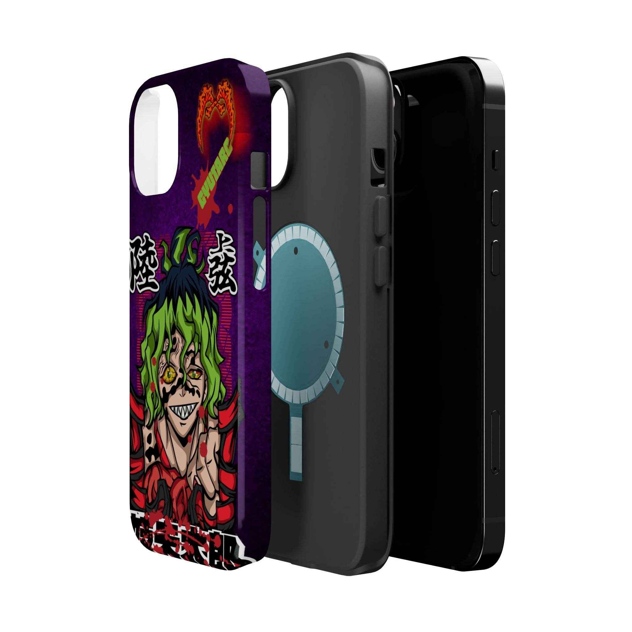 Legendary Gyutaro Magnetic Phone Cases, Unique Phone Protection, Stylish Gift for Fans, Vibrant Artwork, Geek Accessories - SUBARASHE