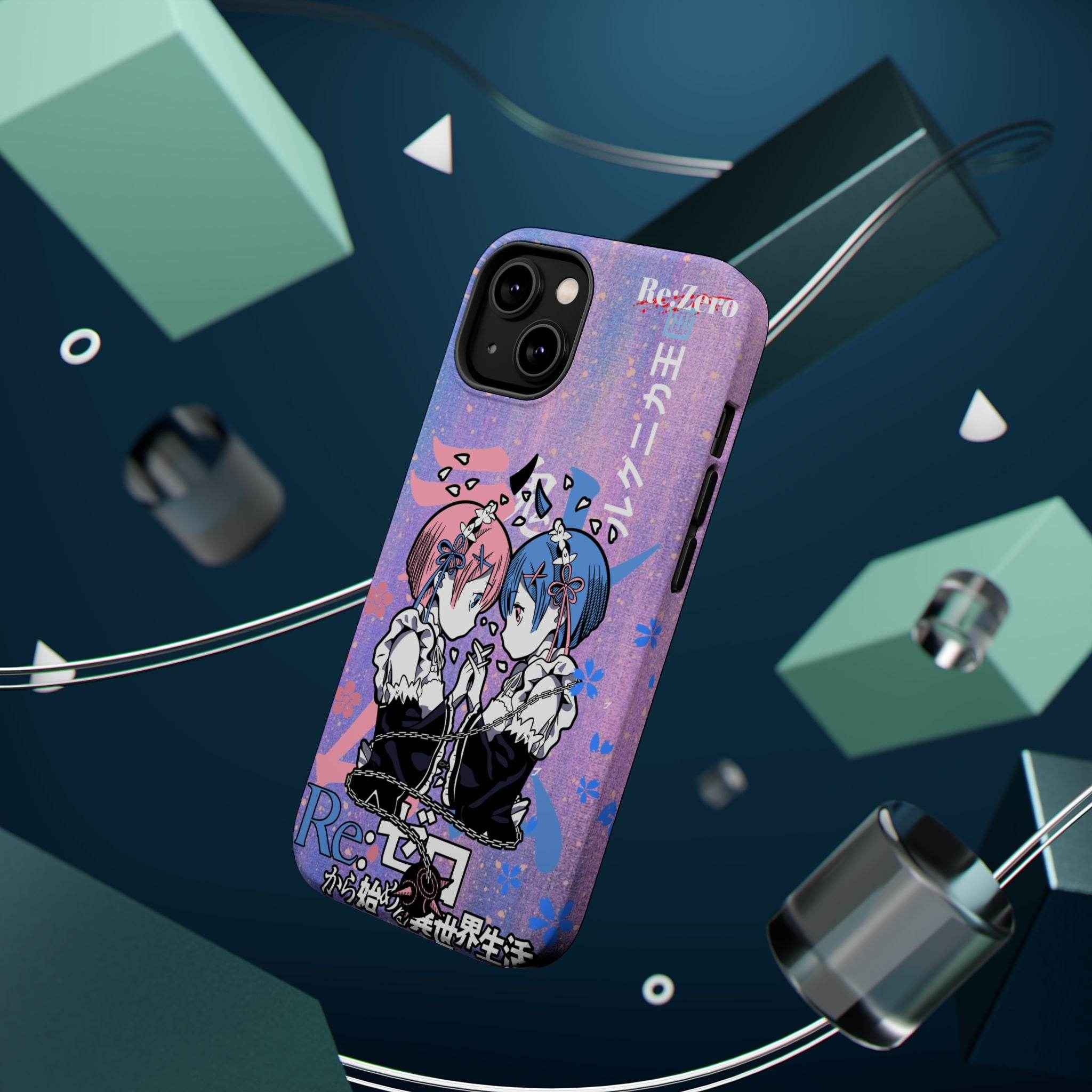 Legendary Anime Magnetic Tough Cases - Stylish Anime Phone Covers for RE:ZERO, Durable Protection - SUBARASHE
