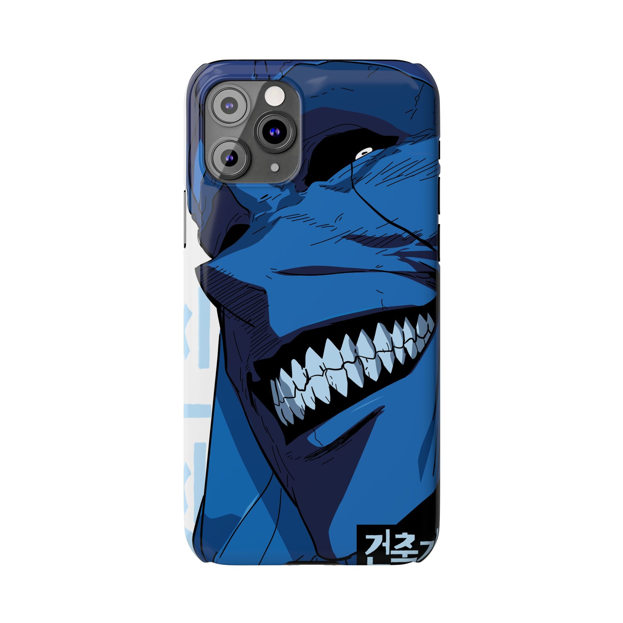 Bold Anime Slim Phone Cases, Edgy Phone Covers, Unique Gifts for Gamers, Pop Culture Accessories, Trendy Mobile Case