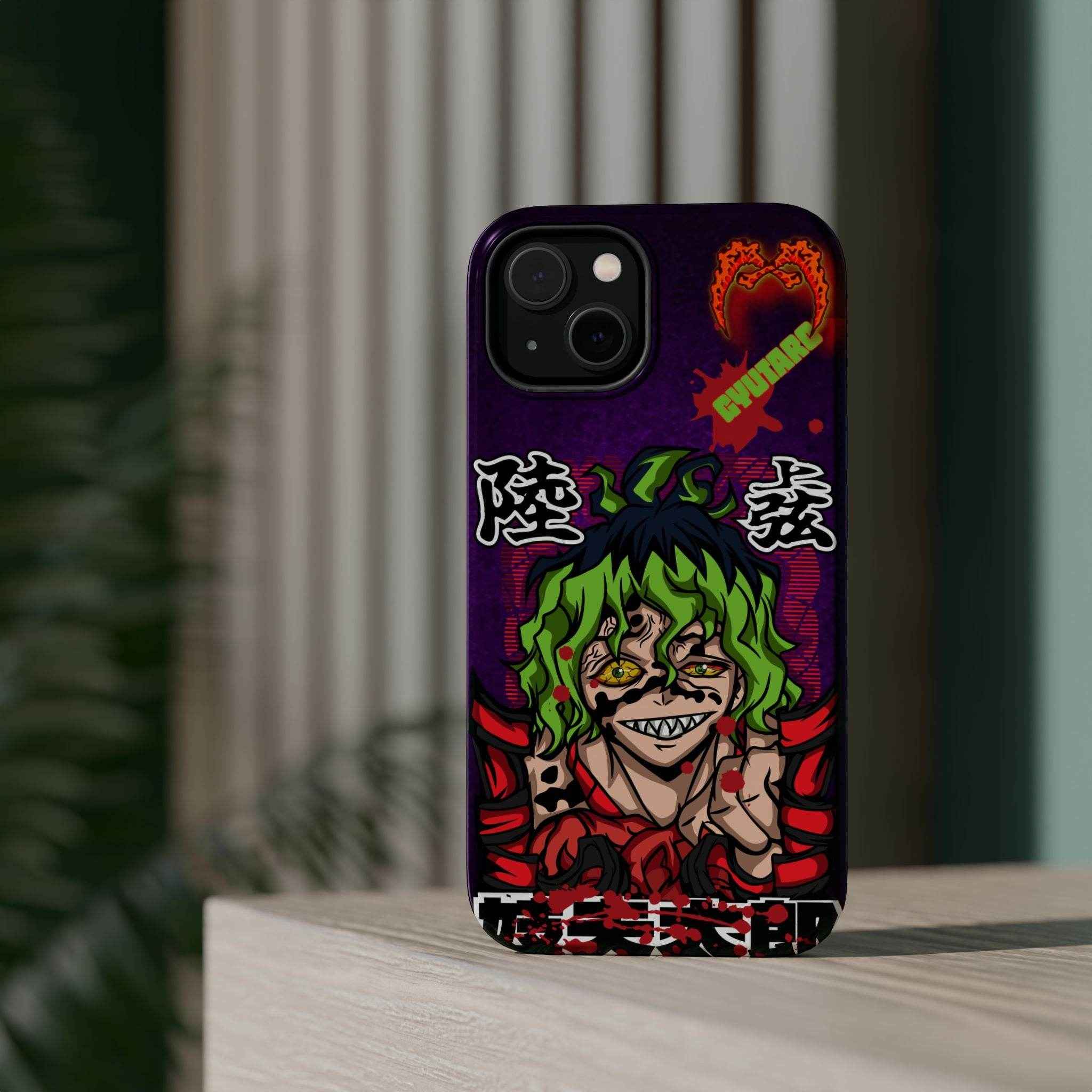 Legendary Gyutaro Magnetic Phone Cases, Unique Phone Protection, Stylish Gift for Fans, Vibrant Artwork, Geek Accessories - SUBARASHE