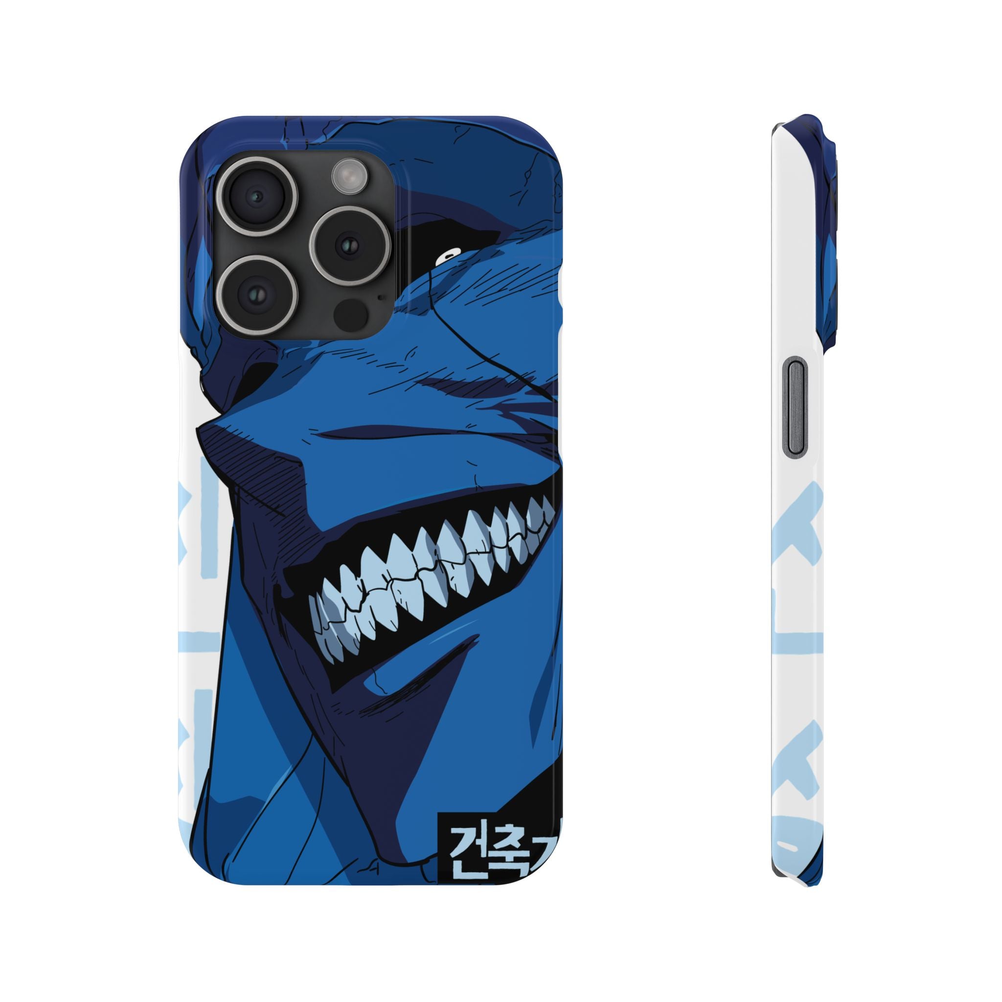 Bold Anime Slim Phone Cases, Edgy Phone Covers, Unique Gifts for Gamers, Pop Culture Accessories, Trendy Mobile Case