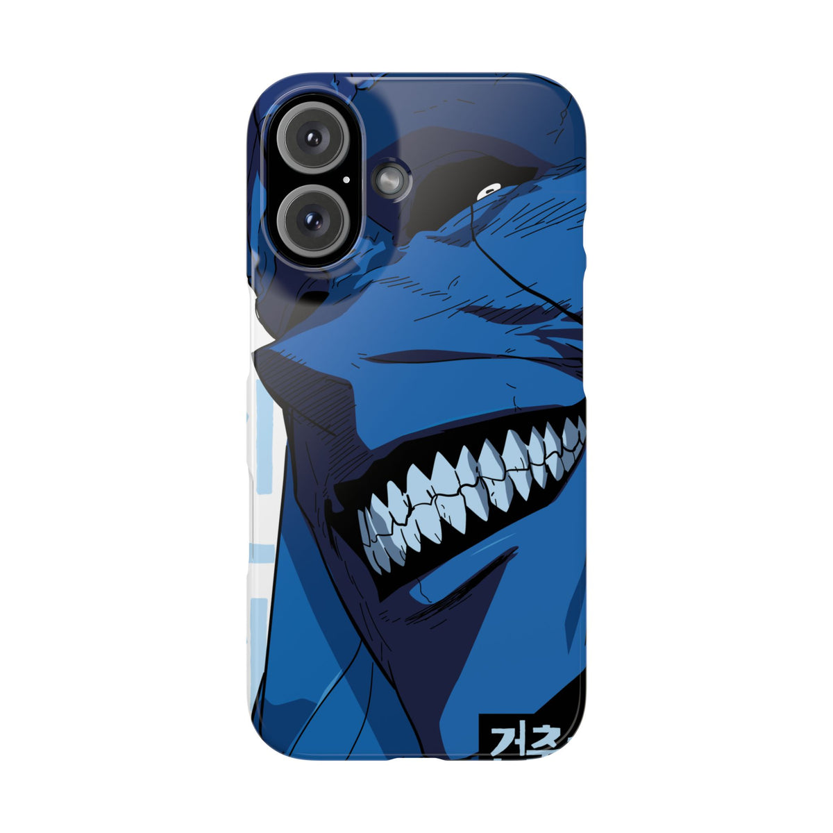 Bold Anime Slim Phone Cases, Edgy Phone Covers, Unique Gifts for Gamers, Pop Culture Accessories, Trendy Mobile Case