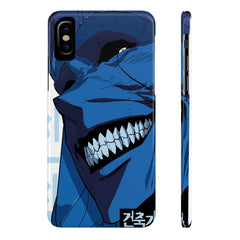 Bold Anime Slim Phone Cases, Edgy Phone Covers, Unique Gifts for Gamers, Pop Culture Accessories, Trendy Mobile Case