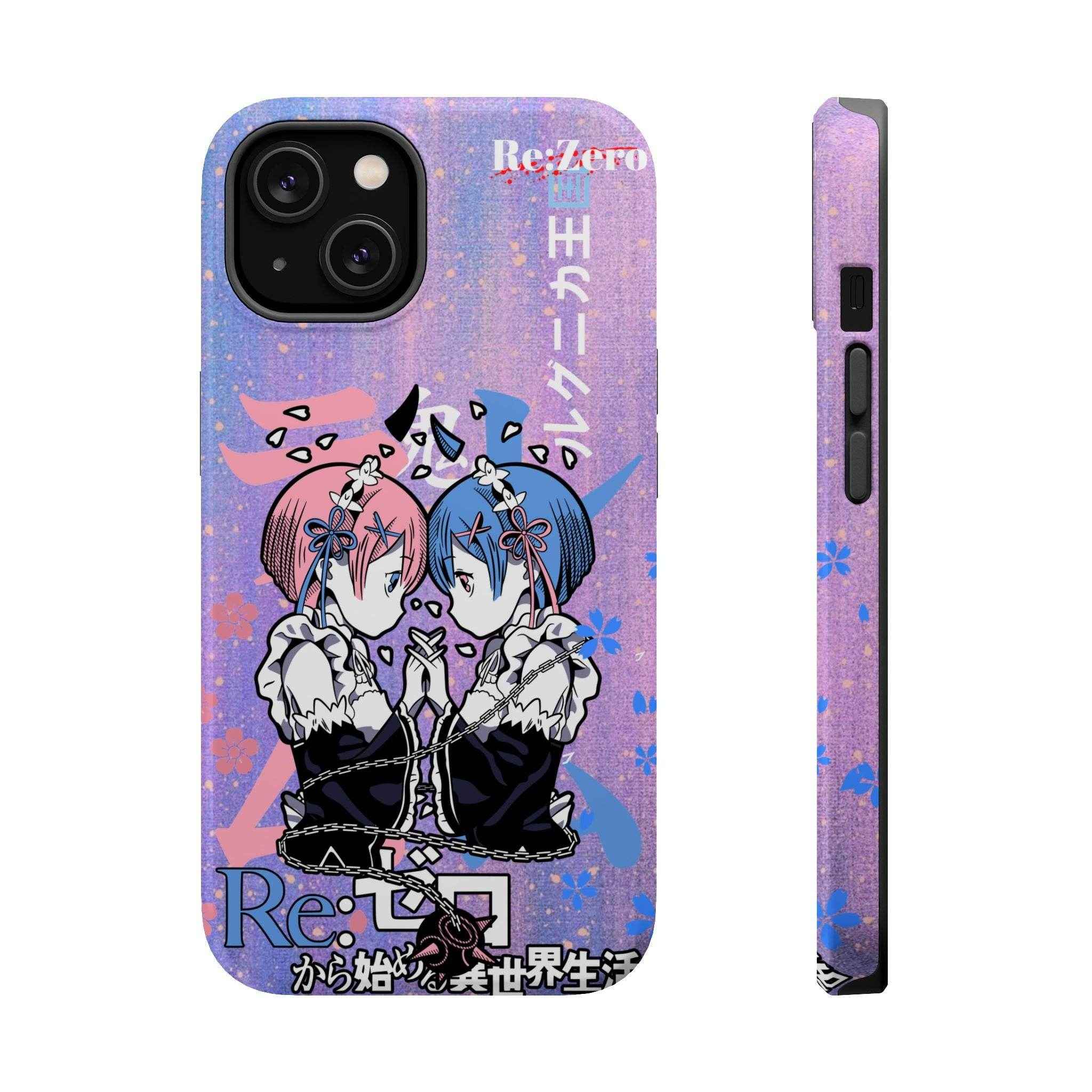 Legendary Anime Magnetic Tough Cases - Stylish Anime Phone Covers for RE:ZERO, Durable Protection - SUBARASHE