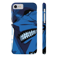 Bold Anime Slim Phone Cases, Edgy Phone Covers, Unique Gifts for Gamers, Pop Culture Accessories, Trendy Mobile Case