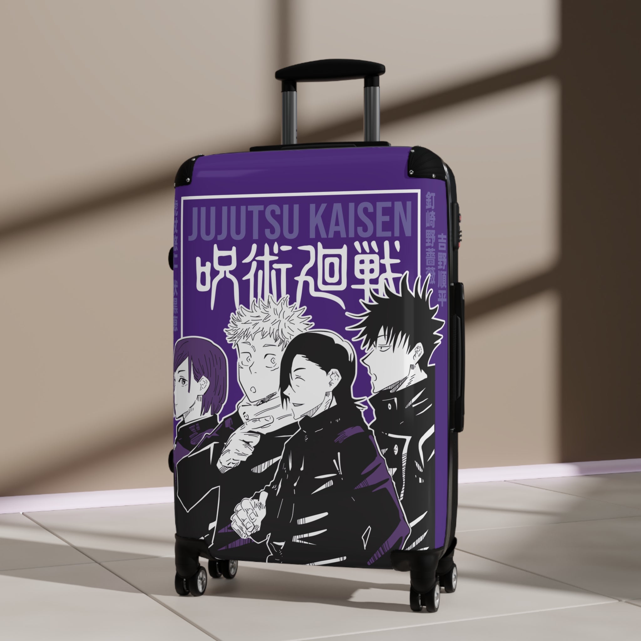 Anime-Inspired Suitcase - Stylish Carry-On Luggage for Fans, Travel Gear for Jujutsu Kaisen Lovers, Unique Travel Bag, Cosplay [...]