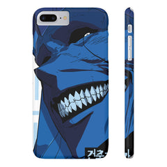 Bold Anime Slim Phone Cases, Edgy Phone Covers, Unique Gifts for Gamers, Pop Culture Accessories, Trendy Mobile Case
