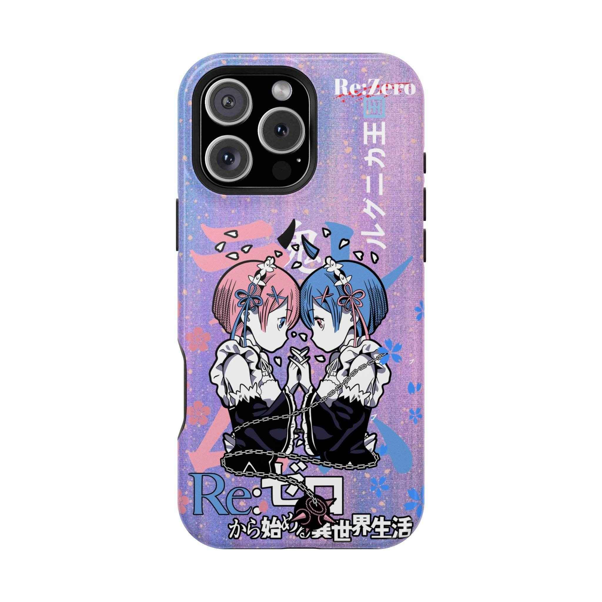 Legendary Anime Magnetic Tough Cases - Stylish Anime Phone Covers for RE:ZERO, Durable Protection - SUBARASHE