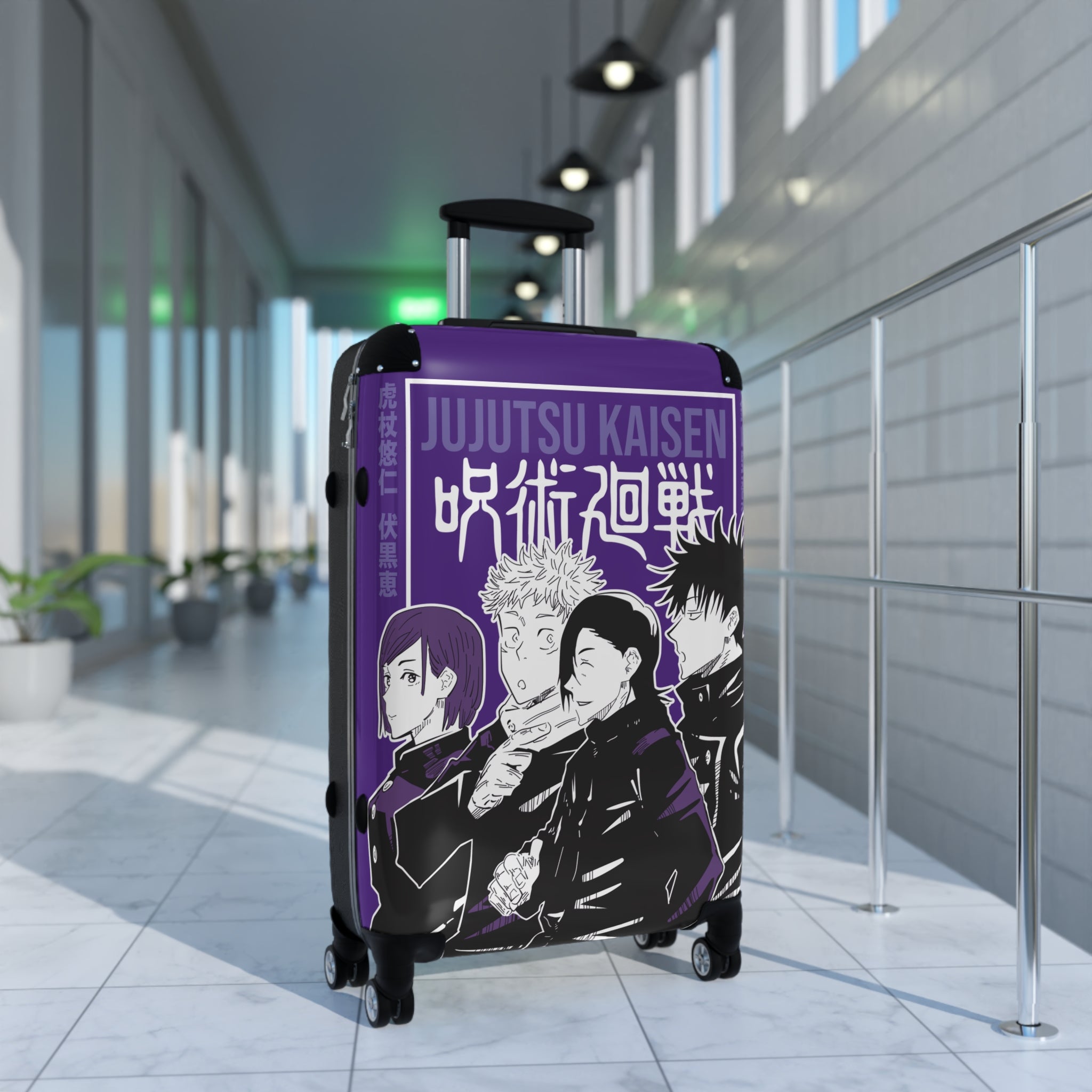 Anime-Inspired Suitcase - Stylish Carry-On Luggage for Fans, Travel Gear for Jujutsu Kaisen Lovers, Unique Travel Bag, Cosplay [...]