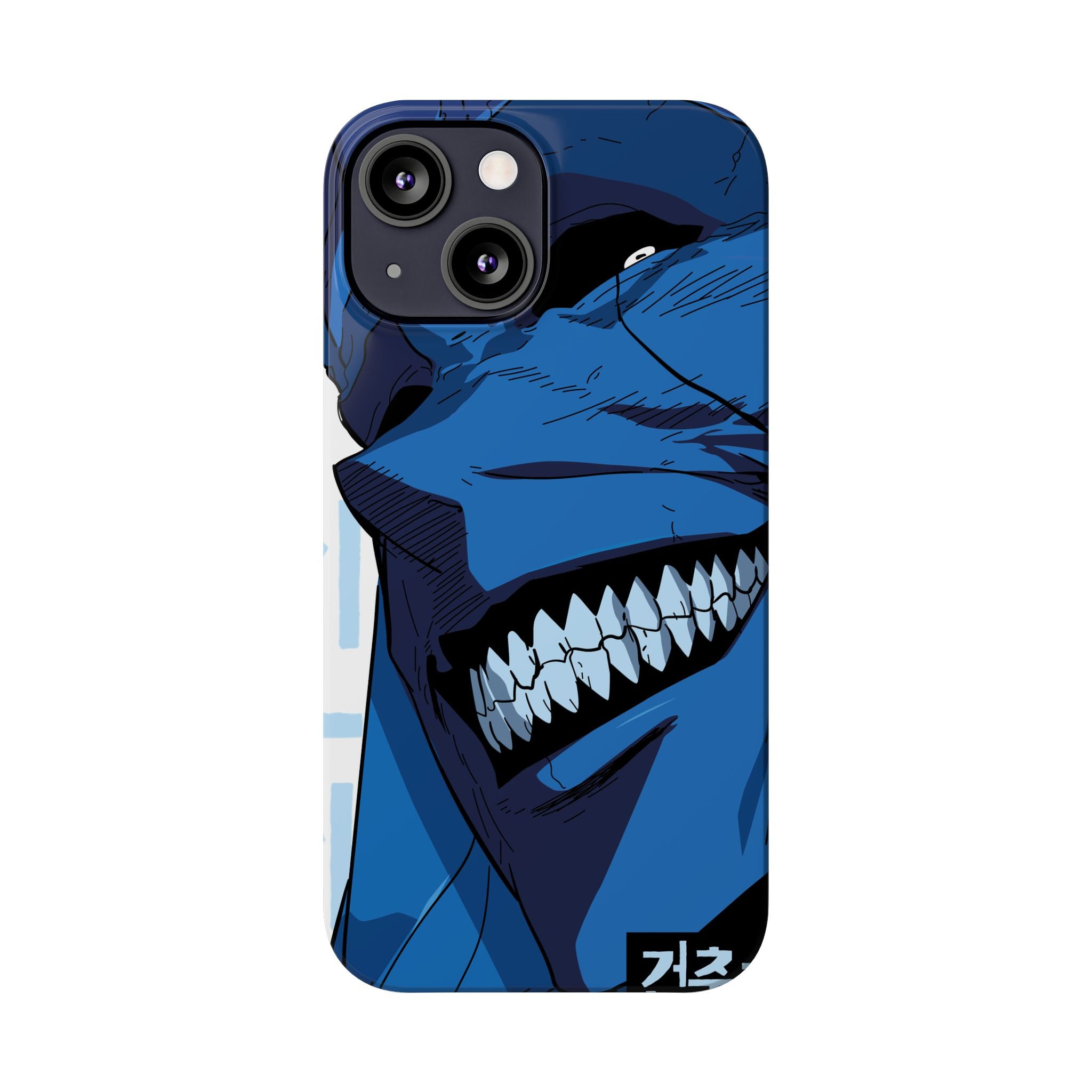 Bold Anime Slim Phone Cases, Edgy Phone Covers, Unique Gifts for Gamers, Pop Culture Accessories, Trendy Mobile Case