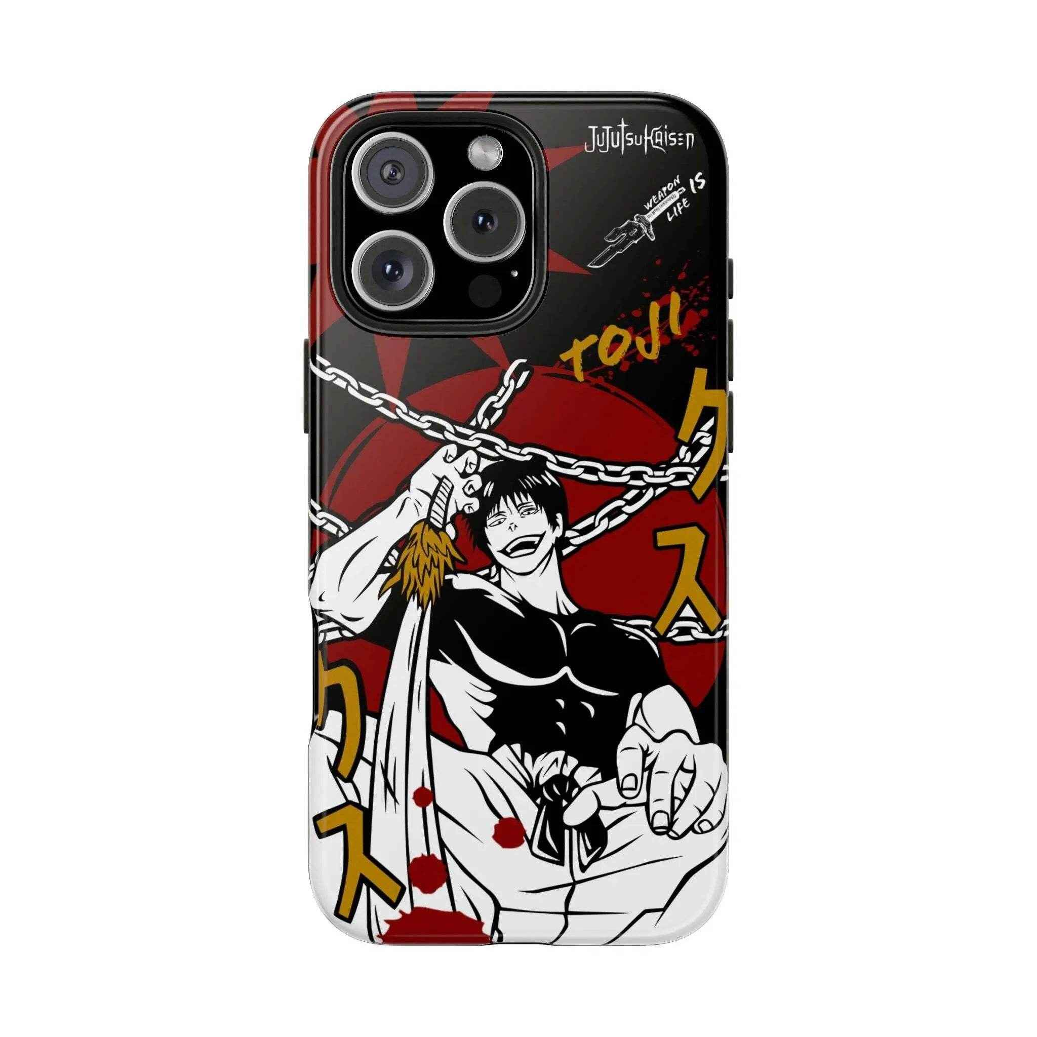 Anime-Inspired Blood Moon Chainbreaker — Legendary Quality Phone Case - SUBARASHE