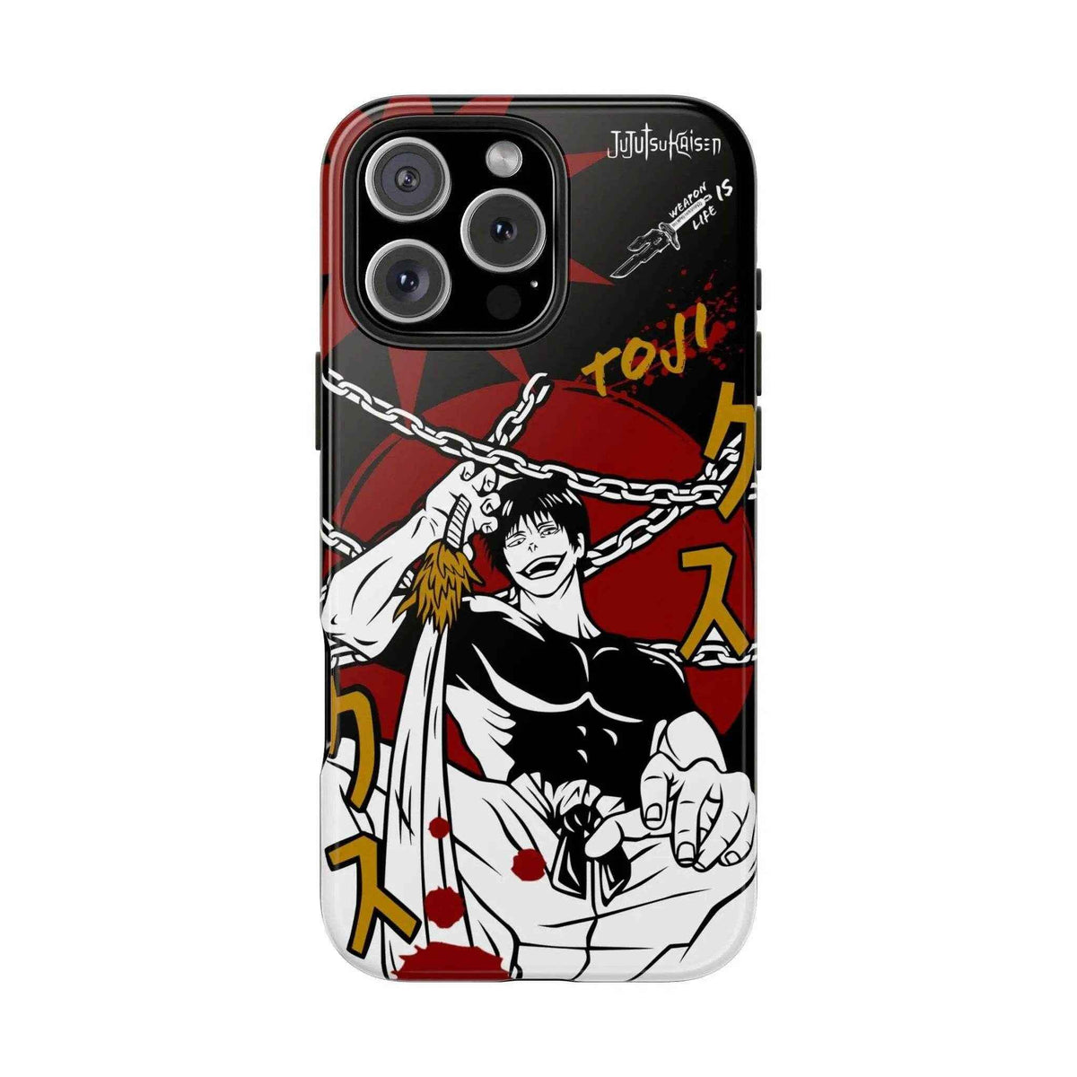 Anime-Inspired Blood Moon Chainbreaker — Legendary Quality Phone Case - SUBARASHE