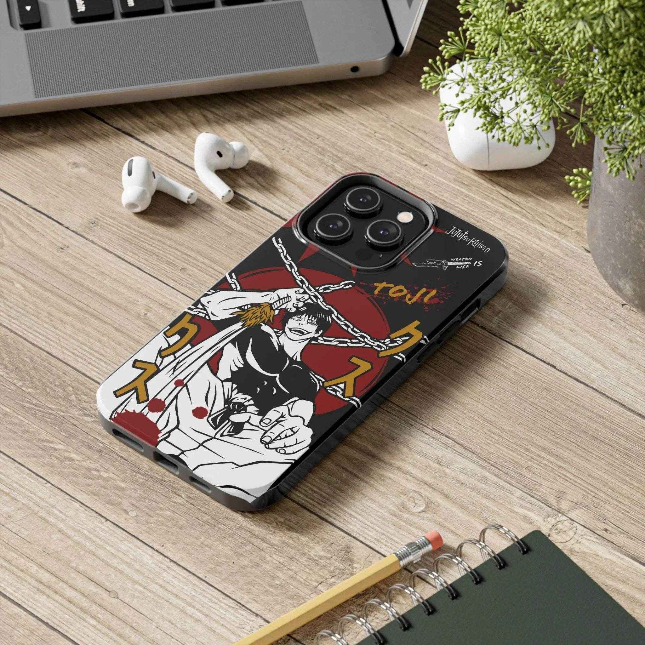 Anime-Inspired Blood Moon Chainbreaker — Legendary Quality Phone Case - SUBARASHE