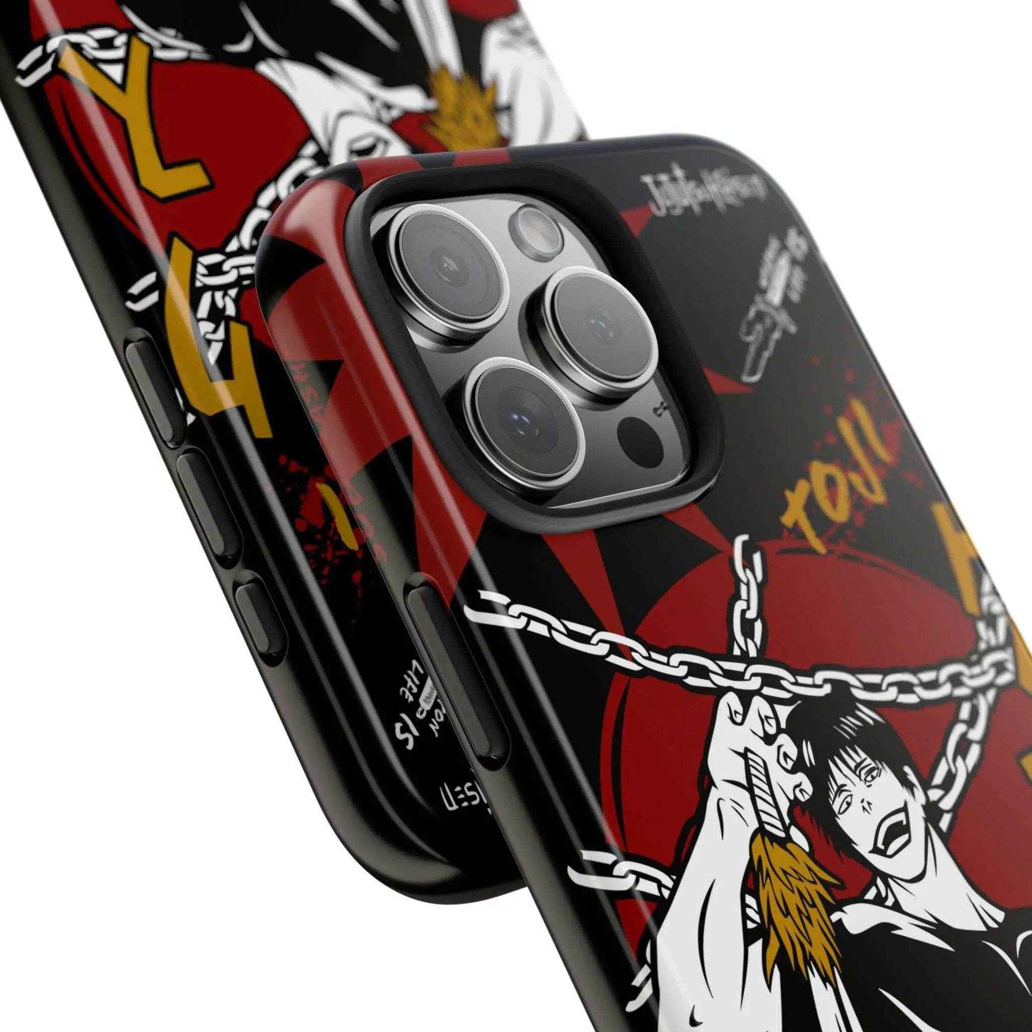Anime-Inspired Blood Moon Chainbreaker — Legendary Quality Phone Case - SUBARASHE