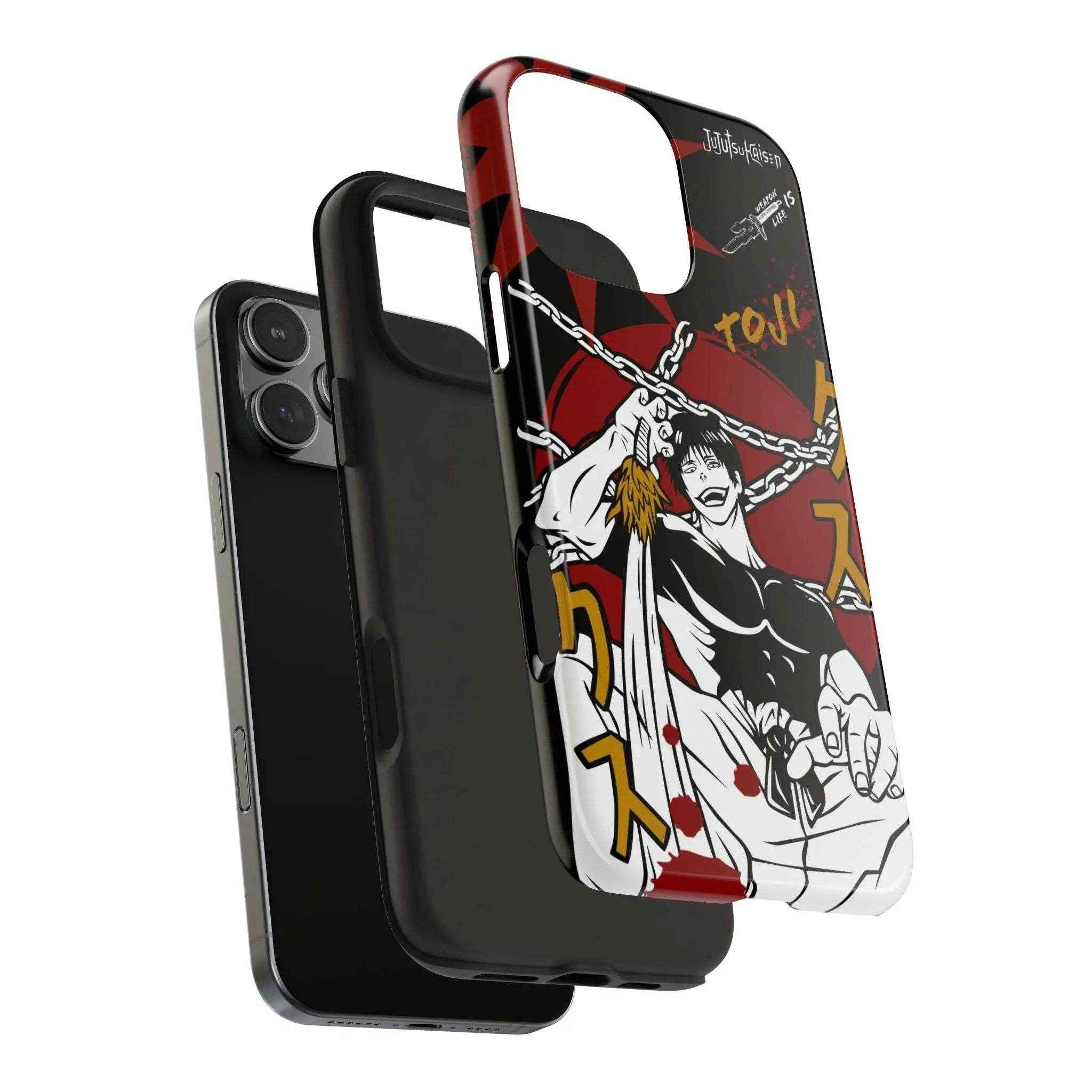 Anime-Inspired Blood Moon Chainbreaker — Legendary Quality Phone Case - SUBARASHE