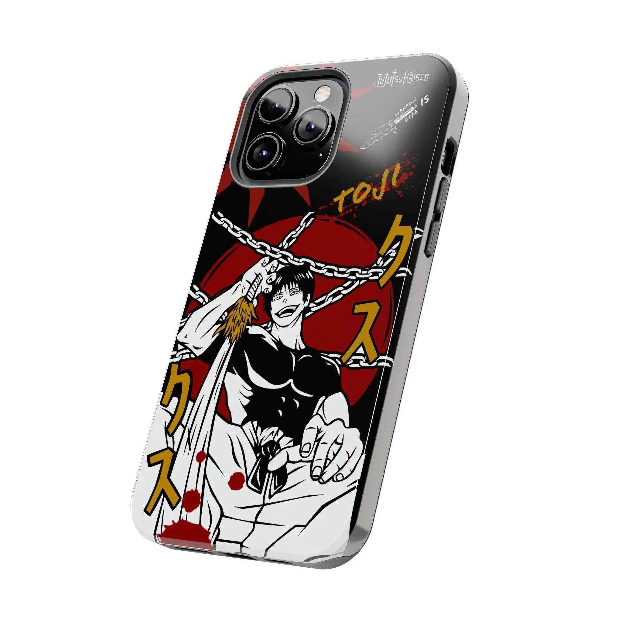 Anime-Inspired Blood Moon Chainbreaker — Legendary Quality Phone Case - SUBARASHE