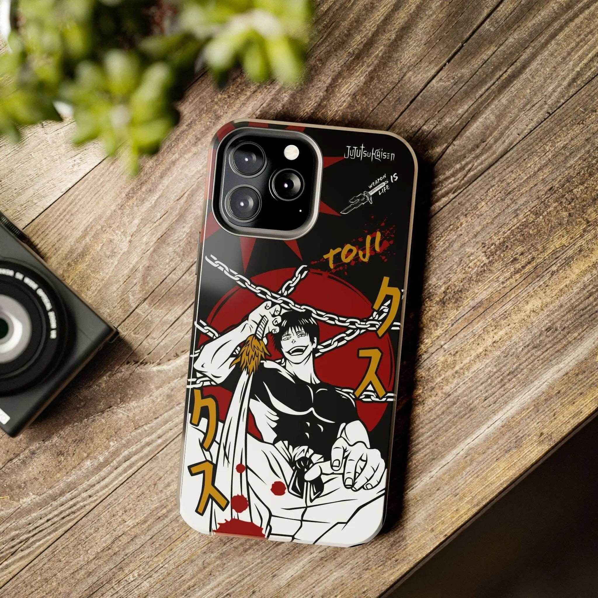 Anime-Inspired Blood Moon Chainbreaker — Legendary Quality Phone Case - SUBARASHE
