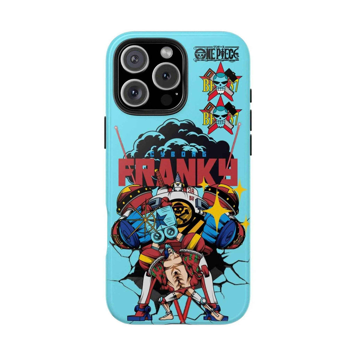 Anime-Inspired Cyborg Phone Case - SUBARASHE