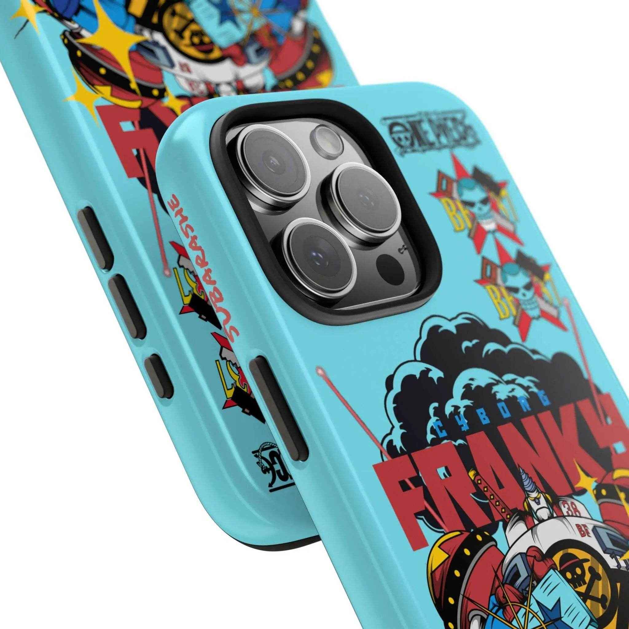 Anime-Inspired Cyborg Phone Case - SUBARASHE