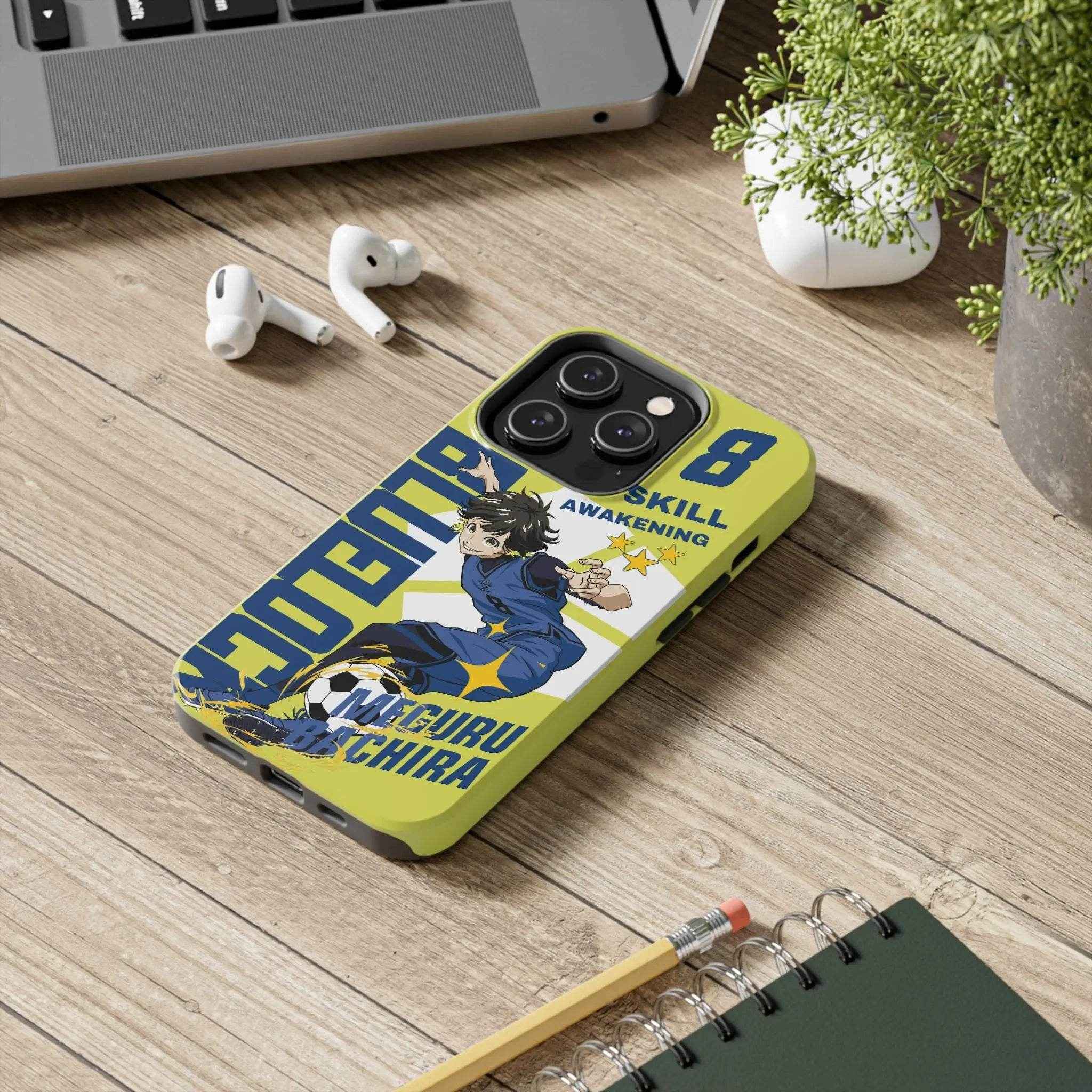 Anime-Inspired Soccer-Themed Tough Phone Cases, Sports Phone Cover Protecter - SUBARASHE