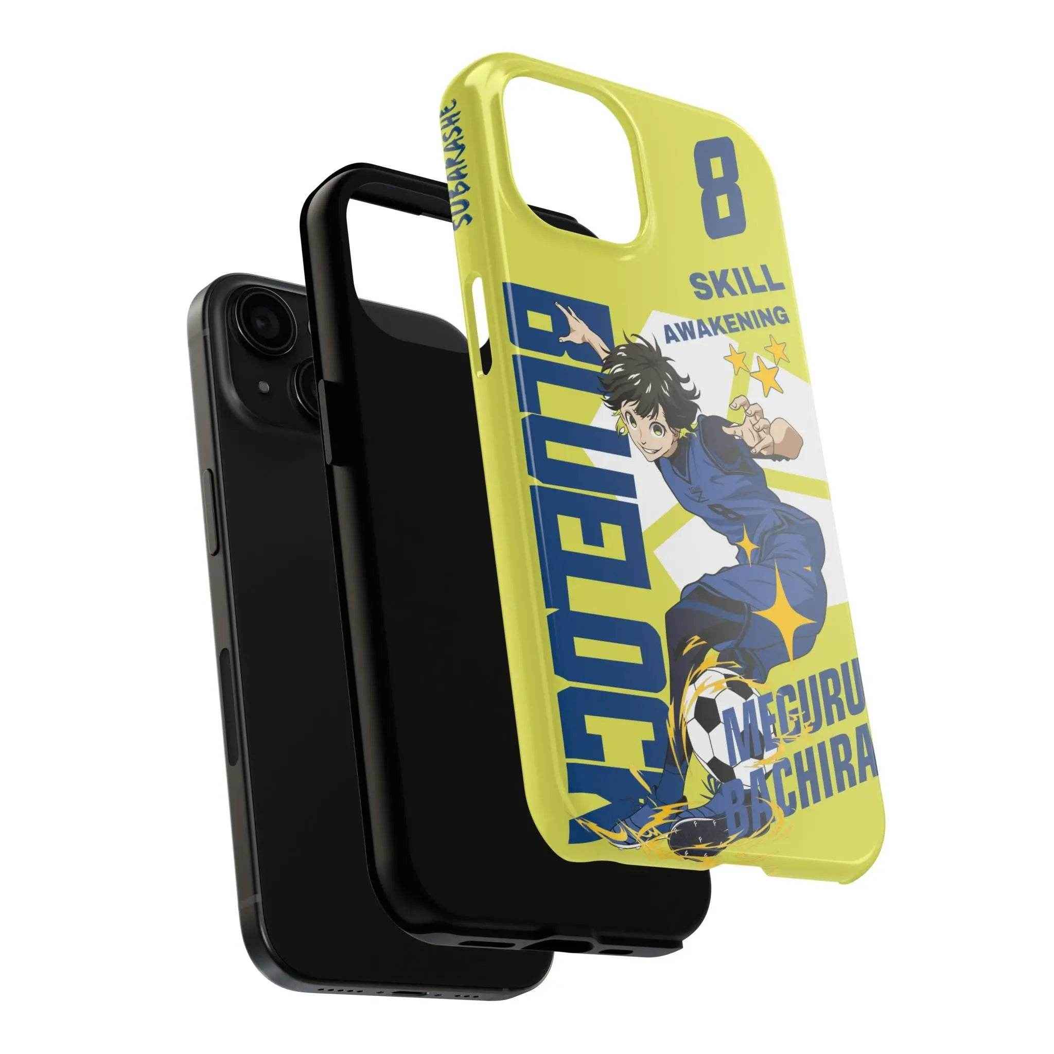 Anime-Inspired Soccer-Themed Tough Phone Cases, Sports Phone Cover Protecter - SUBARASHE