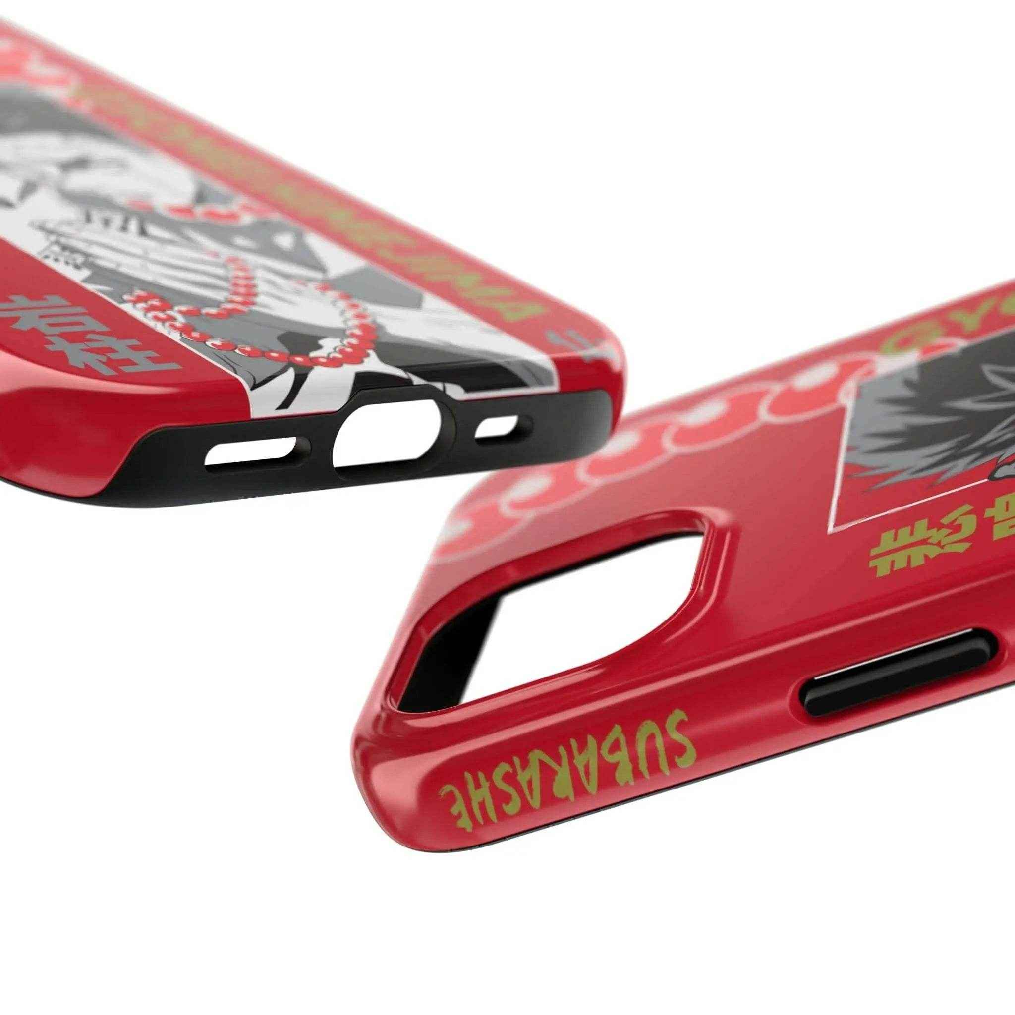 Anime-Inspired Statement Phone Case – Tough Build, Gloss Finish - SUBARASHE