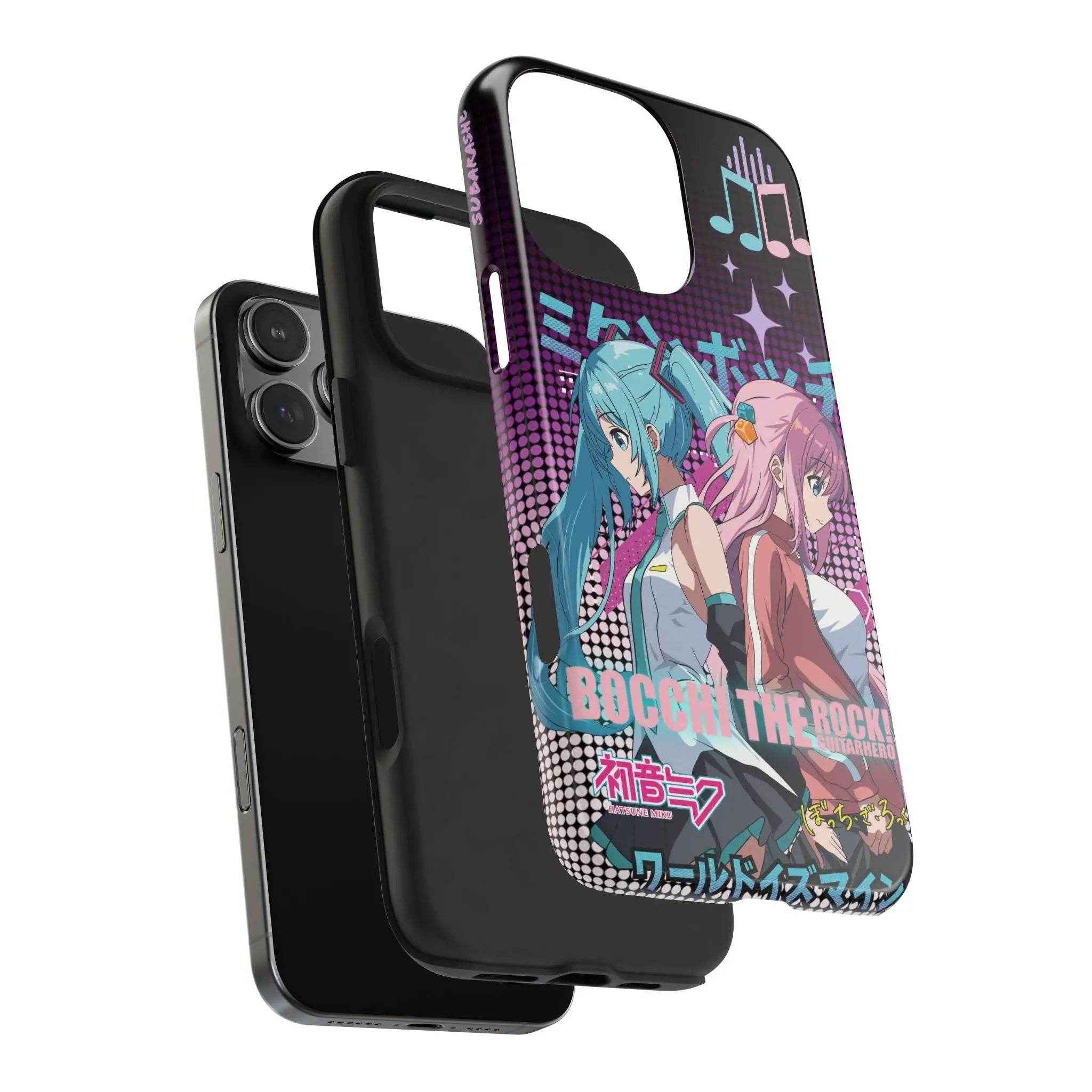 Anime-Inspired Tough Phone Case | Cute Kawaii Style | Durable Protection | Unique Phone Cover | Perfect for Birthdays - SUBARASHE