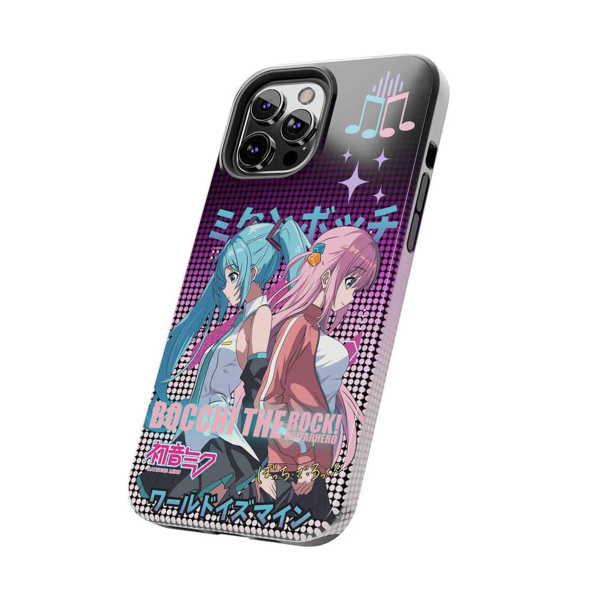 Anime-Inspired Tough Phone Case | Cute Kawaii Style | Durable Protection | Unique Phone Cover | Perfect for Birthdays - SUBARASHE