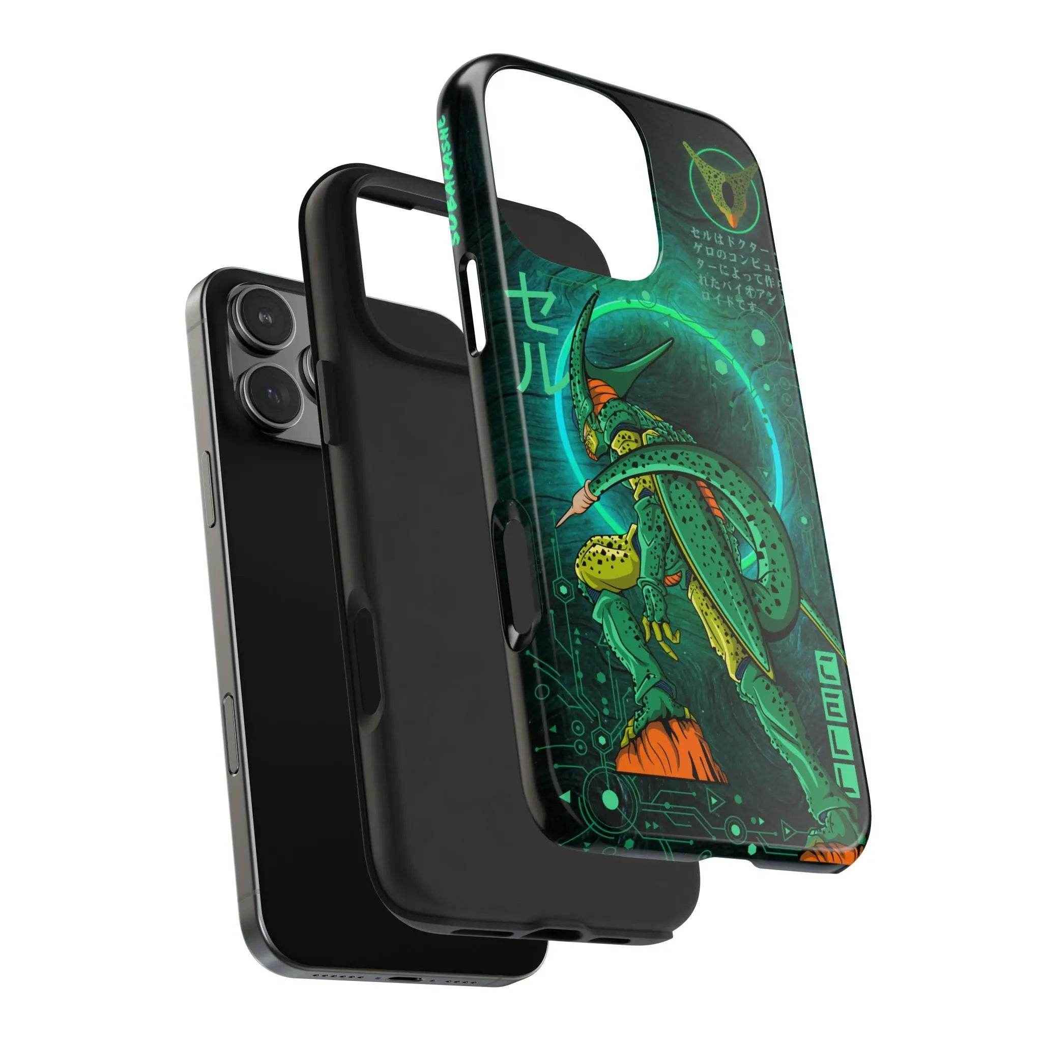 Anime-Inspired Tough Phone Cases featuring Bold Anime Design, Durable Phone Protection, Ideal for Anime Fans, Gift for Birthdays and Holidays - SUBARASHE