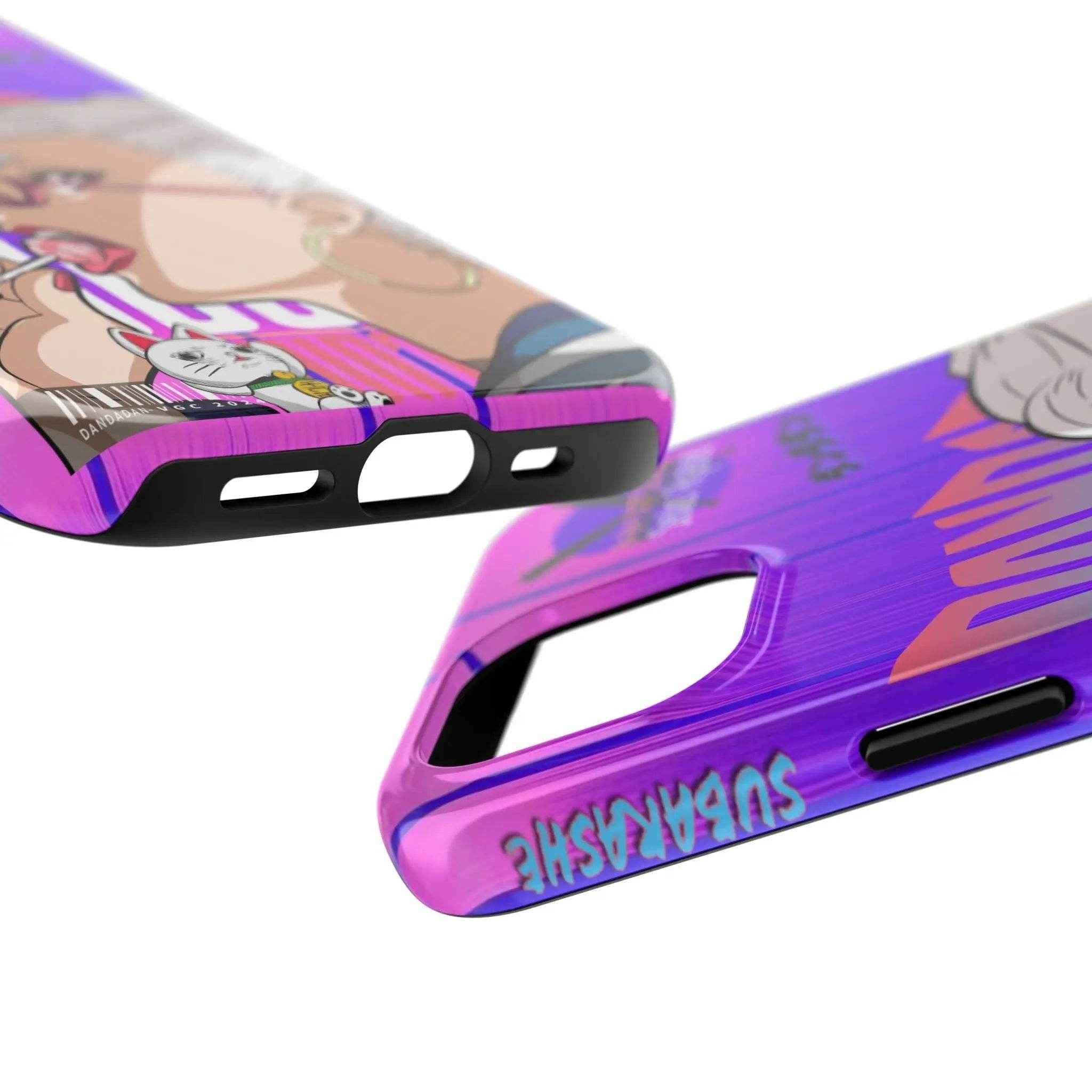 Anime-Inspired Tough Phone Cases for Trendsetters, Durable Phone Protection, Gift for Teens, Unique Phone Accessories - SUBARASHE